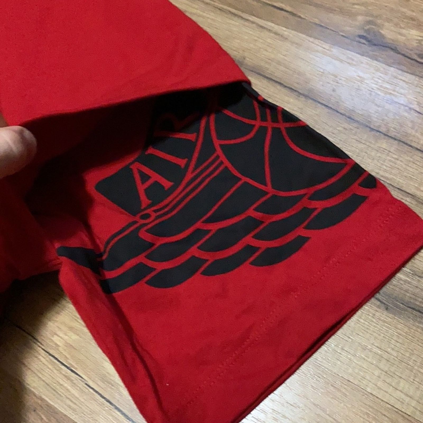 Jordan Brand 2015 Air Jordan wings double layered short sleeve Size US L / EU 52-54 / 3 - 7 Thumbnail