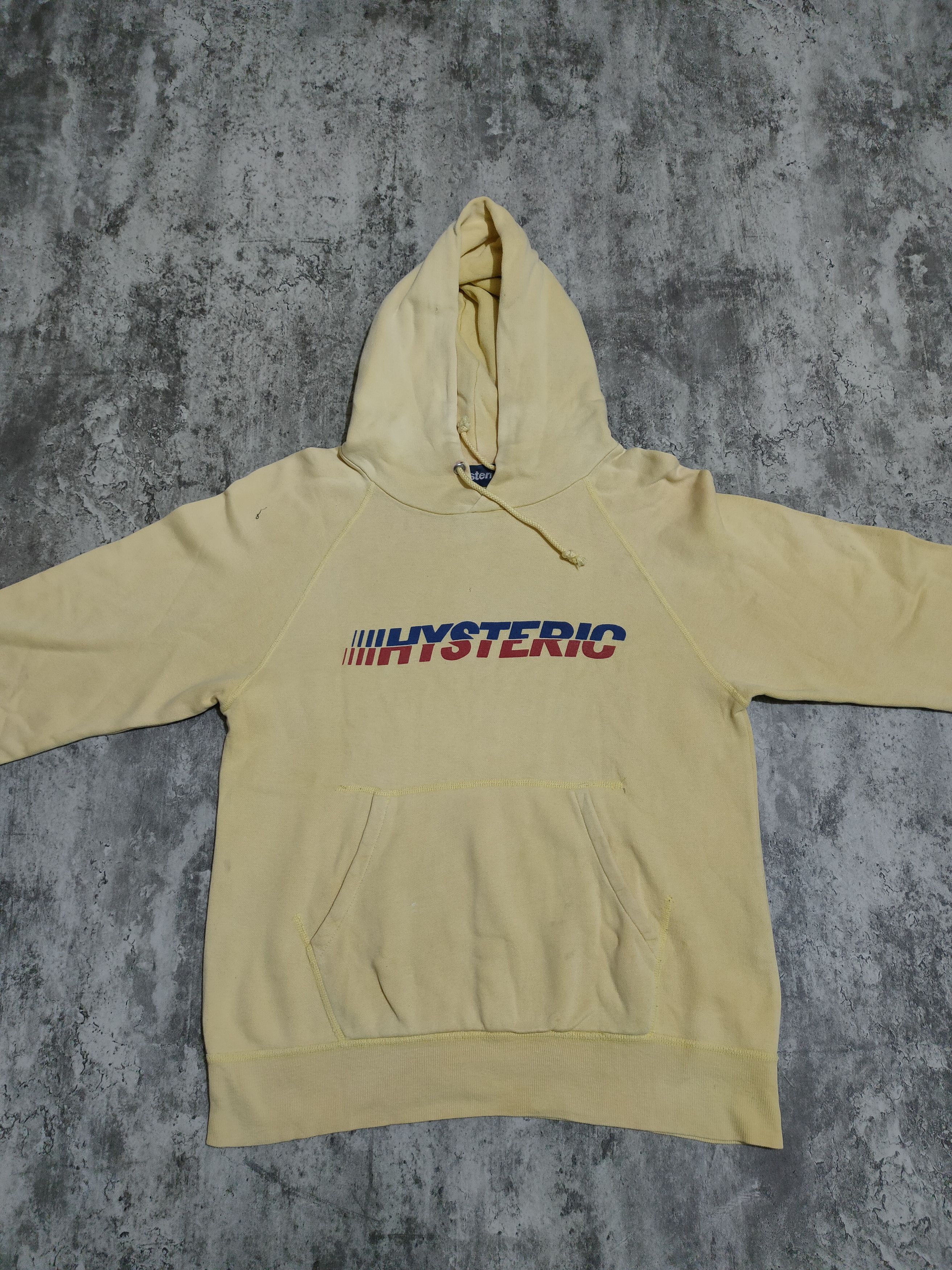 Hysteric Glamour 🔥 Vintage Sun Faded Hysteric Glamour Spell Out Hoodie Size US M / EU 48-50 / 2 - 2 Thumbnail