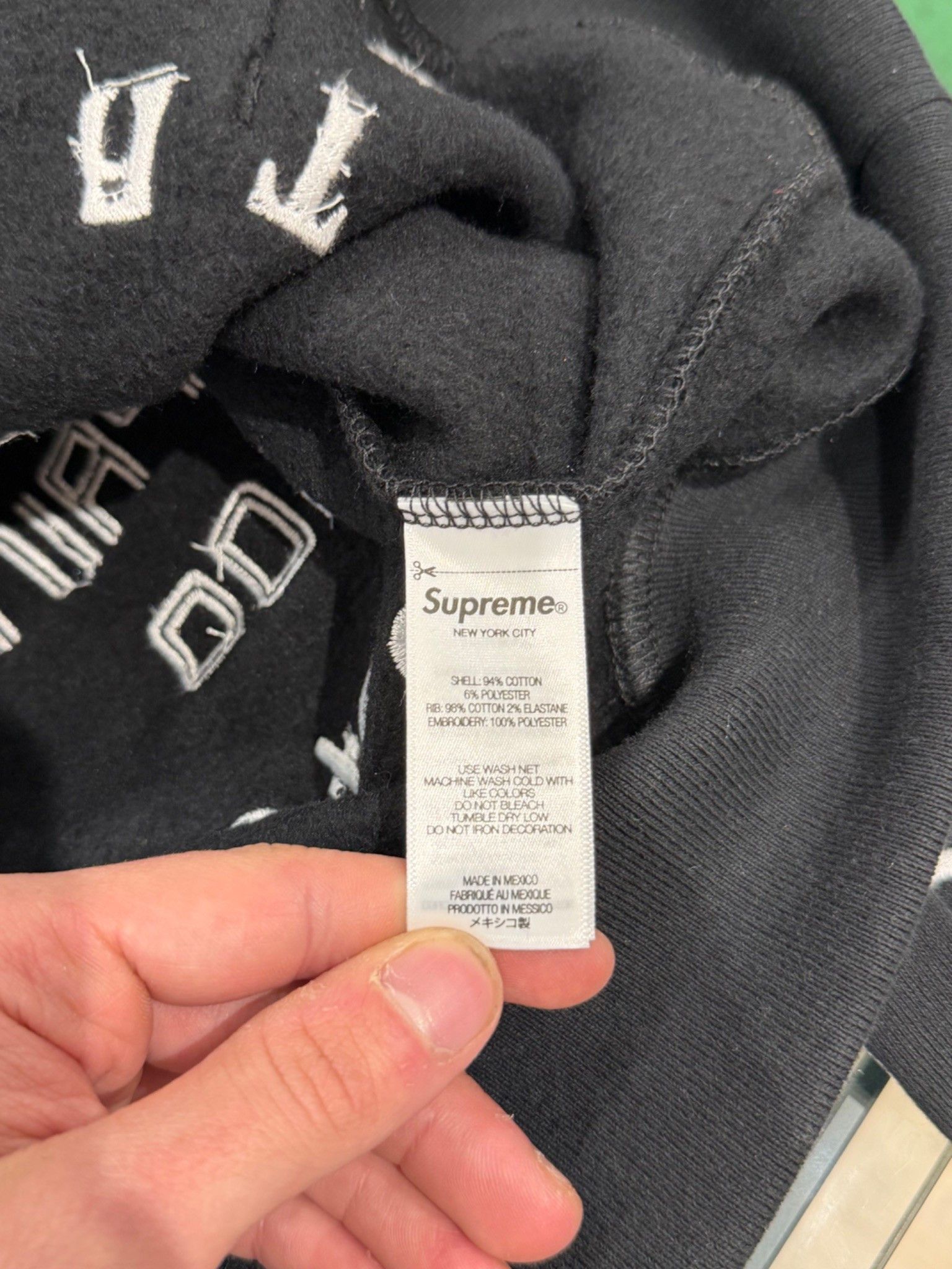 Supreme Supreme Too Deadly Hooded Sweatshirt Black Size US M / EU 48-50 / 2 - 6 Thumbnail
