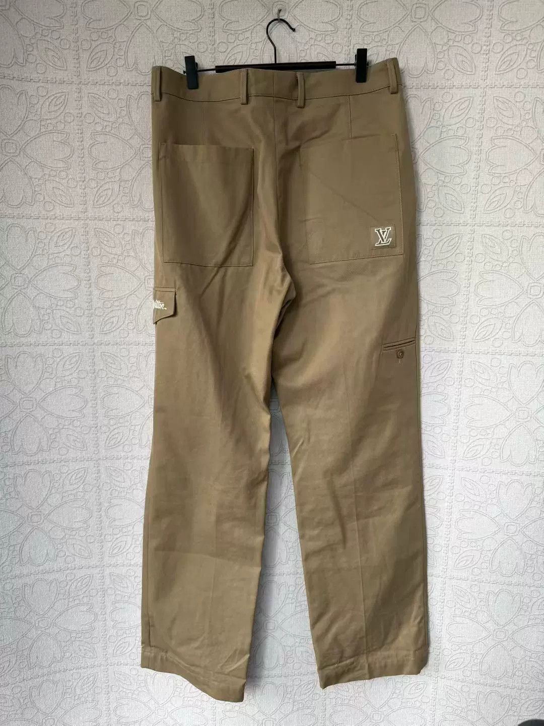 Louis Vuitton Louis Vuitton Embroidered Logo Long Pants. Size US 38 / EU 54 - 3 Thumbnail