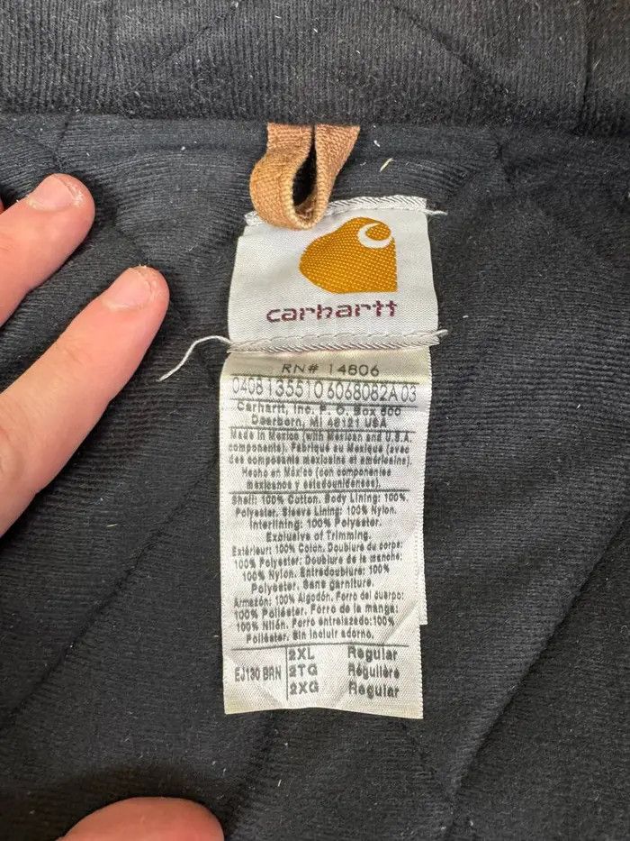 Carhartt Vintage Carhartt Active Jacket 90s USA Size US XXL / EU 58 / 5 - 15 Thumbnail