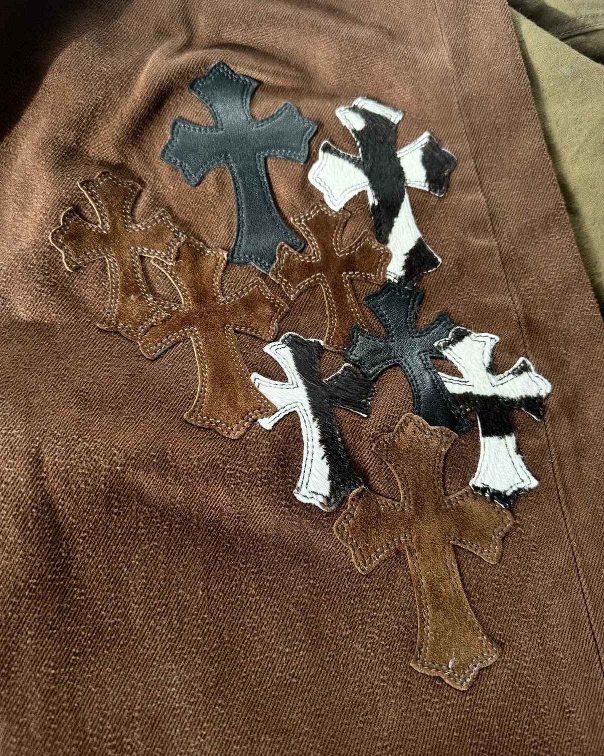 Chrome Hearts × Levi's Cross Patch NY jeans Chrome Hearts Size US 38 / EU 54 - 3 Thumbnail