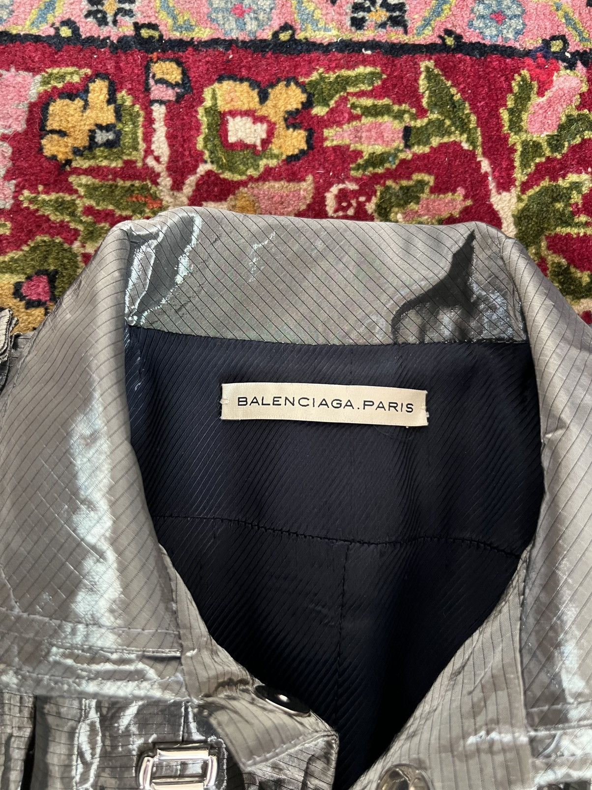 Balenciaga by Nicolas Ghesquière SS2007 Metallic Jacket