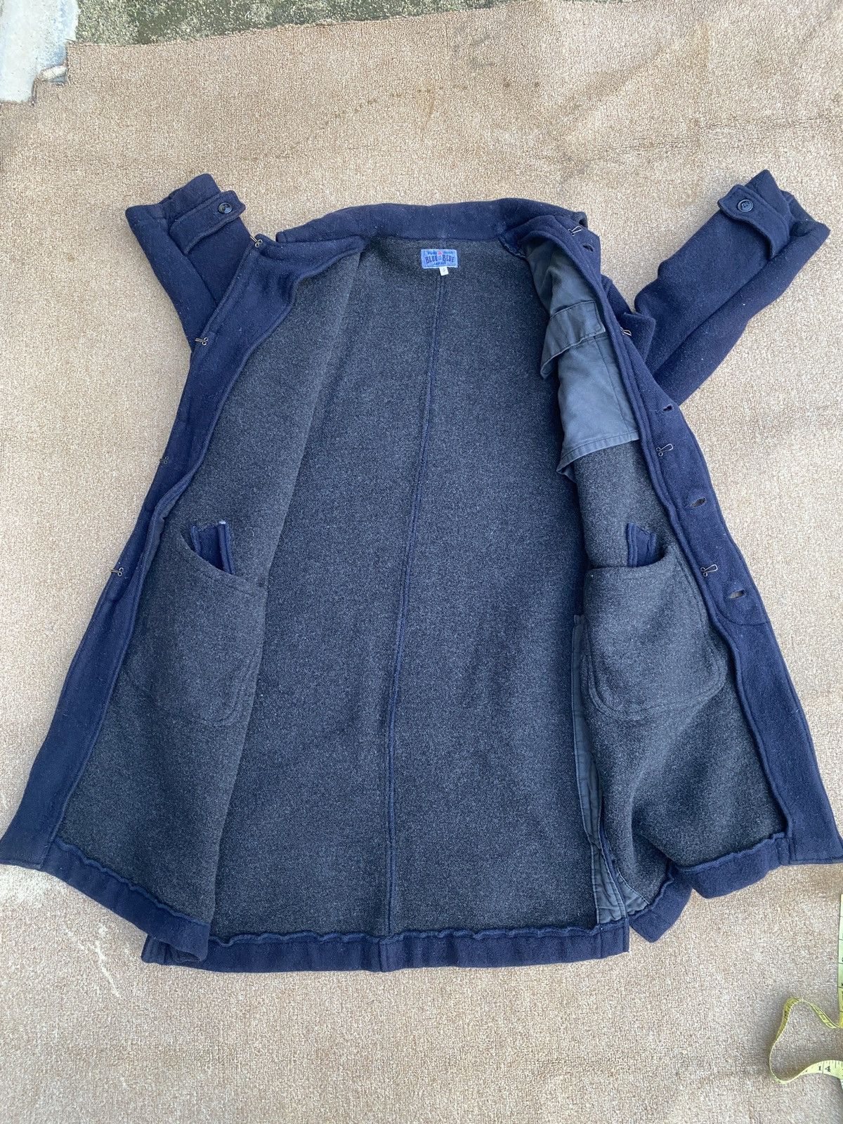 Blue Blue Japan Vintage blue blue woll jacket Size US M / EU 48-50 / 2 - 14 Thumbnail