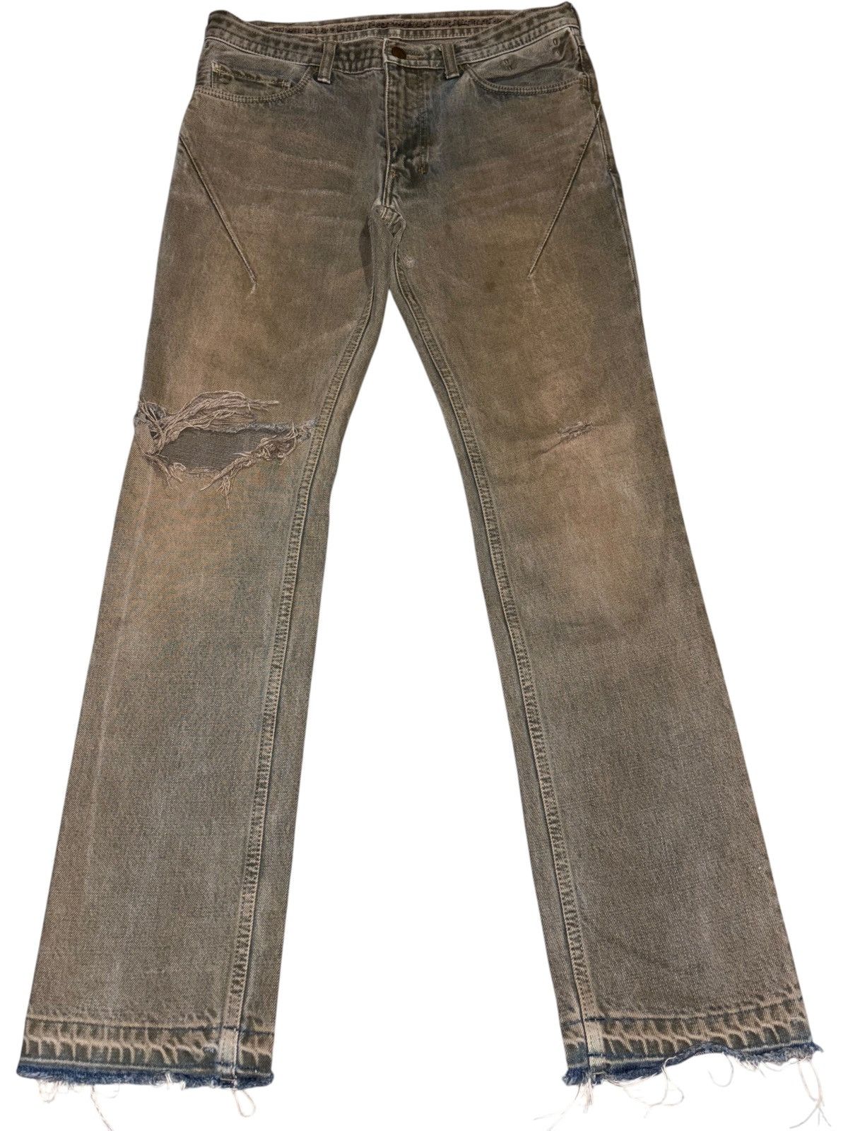 Number (N)ine Number Nine “SS07 About a Boy” Mudwash Pain Denim