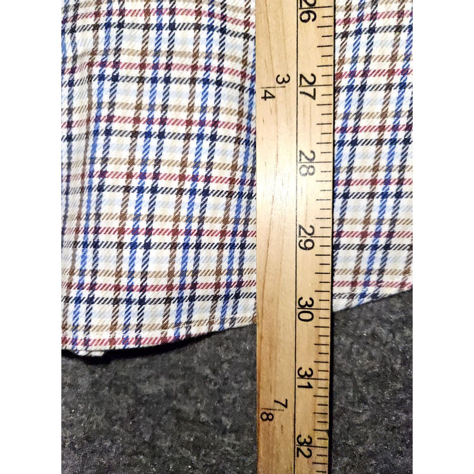 Peter Millar Peter Millar Button-Up Shirt Men's Large Long Sleeve Glen Plaid Retro Workwear Size US L / EU 52-54 / 3 - 4 Thumbnail