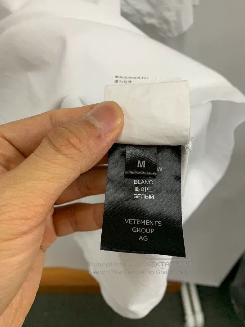 Vetements Vetements short sleeves Size US M / EU 48-50 / 2 - 6 Thumbnail