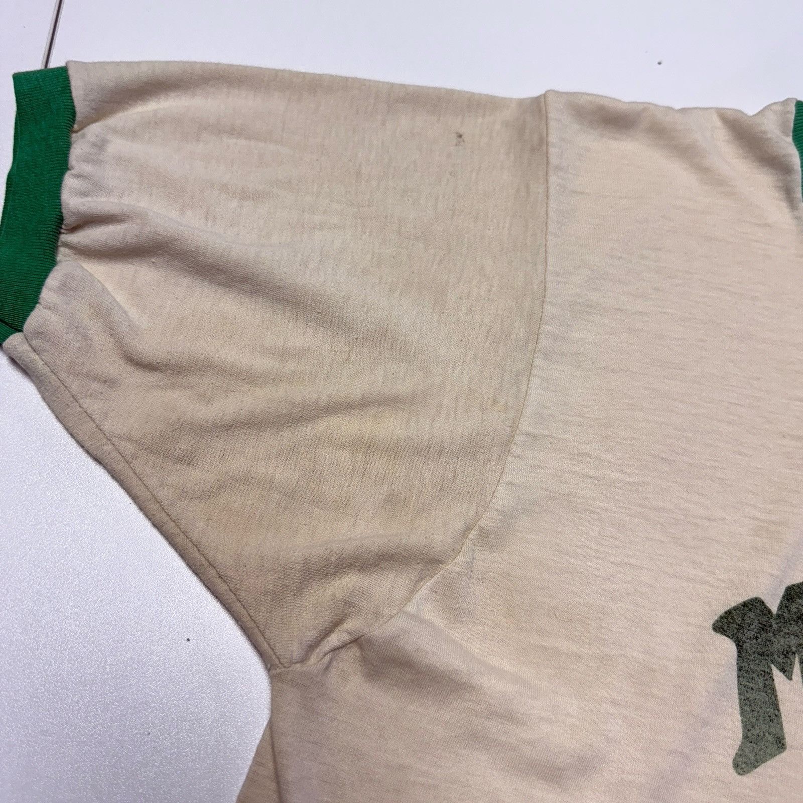 Vintage Vintage 80s Murphys Bar Shirt White Ringer Arizona Tourist Size US M / EU 48-50 / 2 - 5 Thumbnail