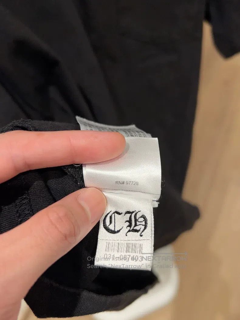 Chrome Hearts CHROME HEARTS Size L Black short-sleeved T-shirt Size US L / EU 52-54 / 3 - 6 Thumbnail