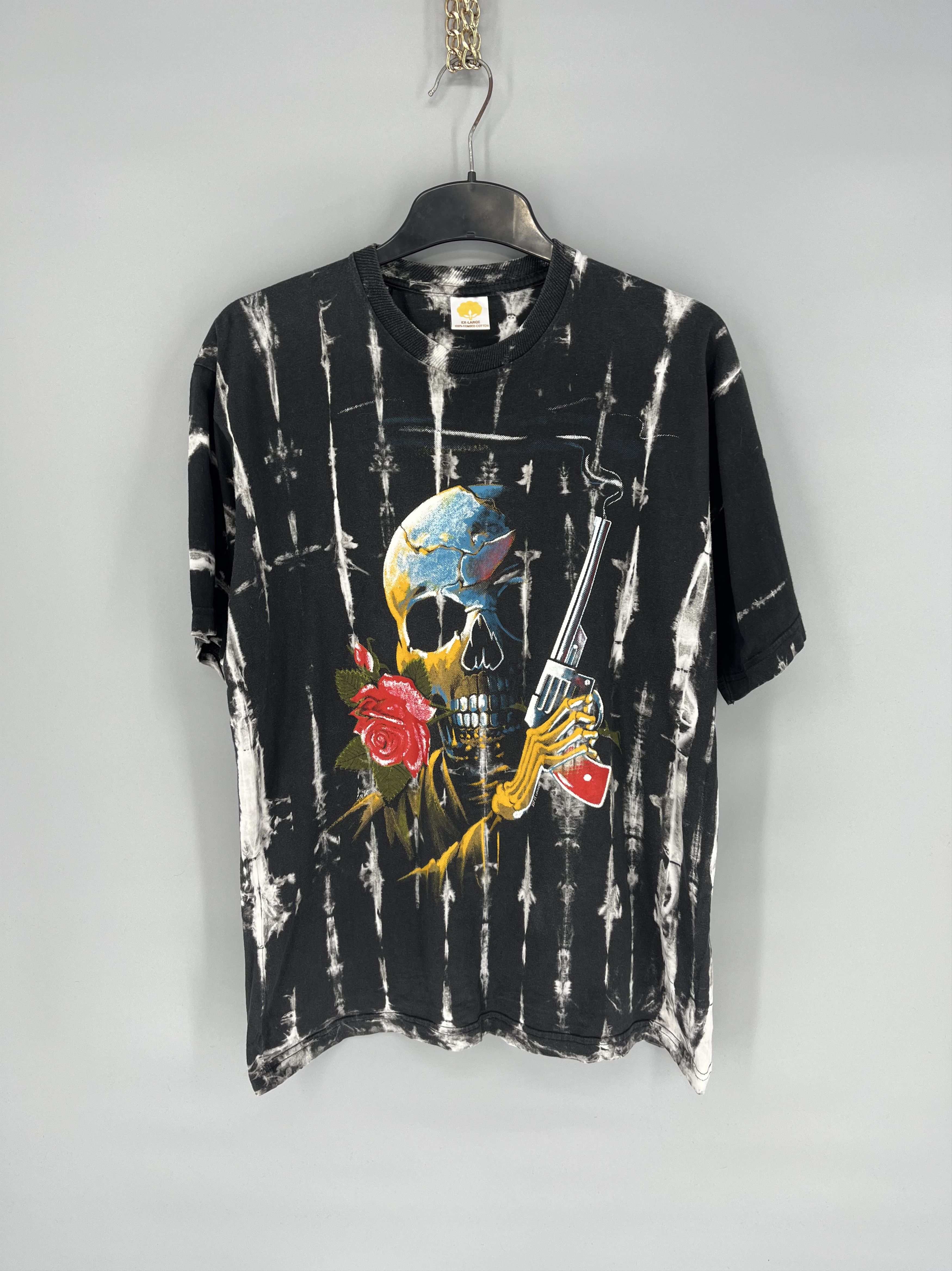 Band Tees × Guns N' Roses × Vintage Vintage Guns N’ Roses 🌹 Big Logo Double Sided T-Shirt Size US L / EU 52-54 / 3 - 2 Thumbnail