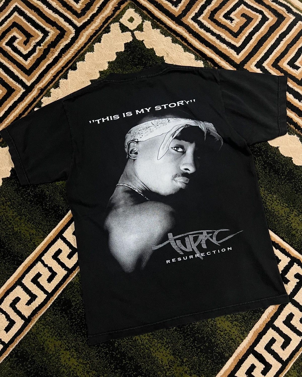 Band Tees × Vintage Tupac Resurrection Heavy Metal Size US M / EU 48-50 / 2 - 2 Thumbnail