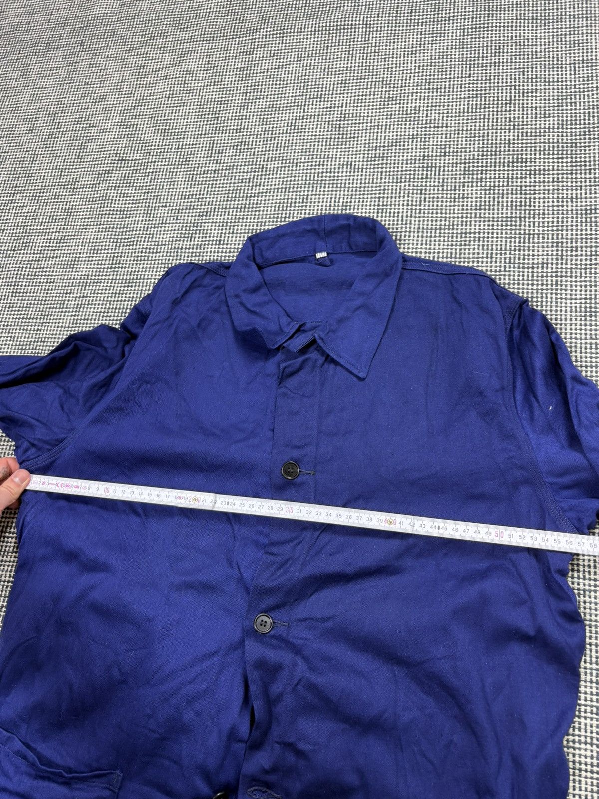 Le Laboureur 70s vintage nice fade french chore coat jacket sanfor Size US M / EU 48-50 / 2 - 6 Thumbnail