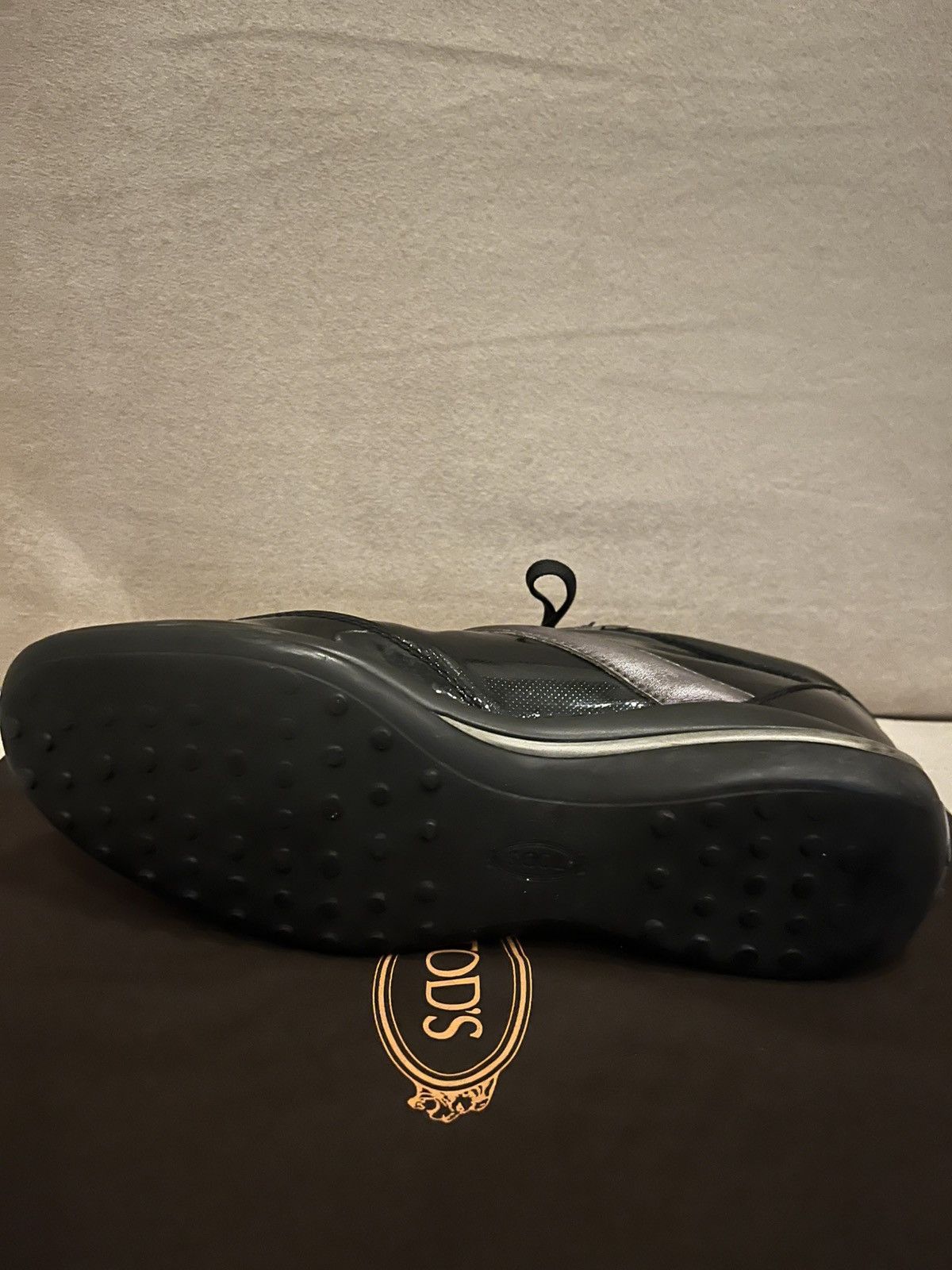 Tod's TOD’S men’s black, paten leather sneaker Size US 9.5 / EU 42-43 - 5 Thumbnail