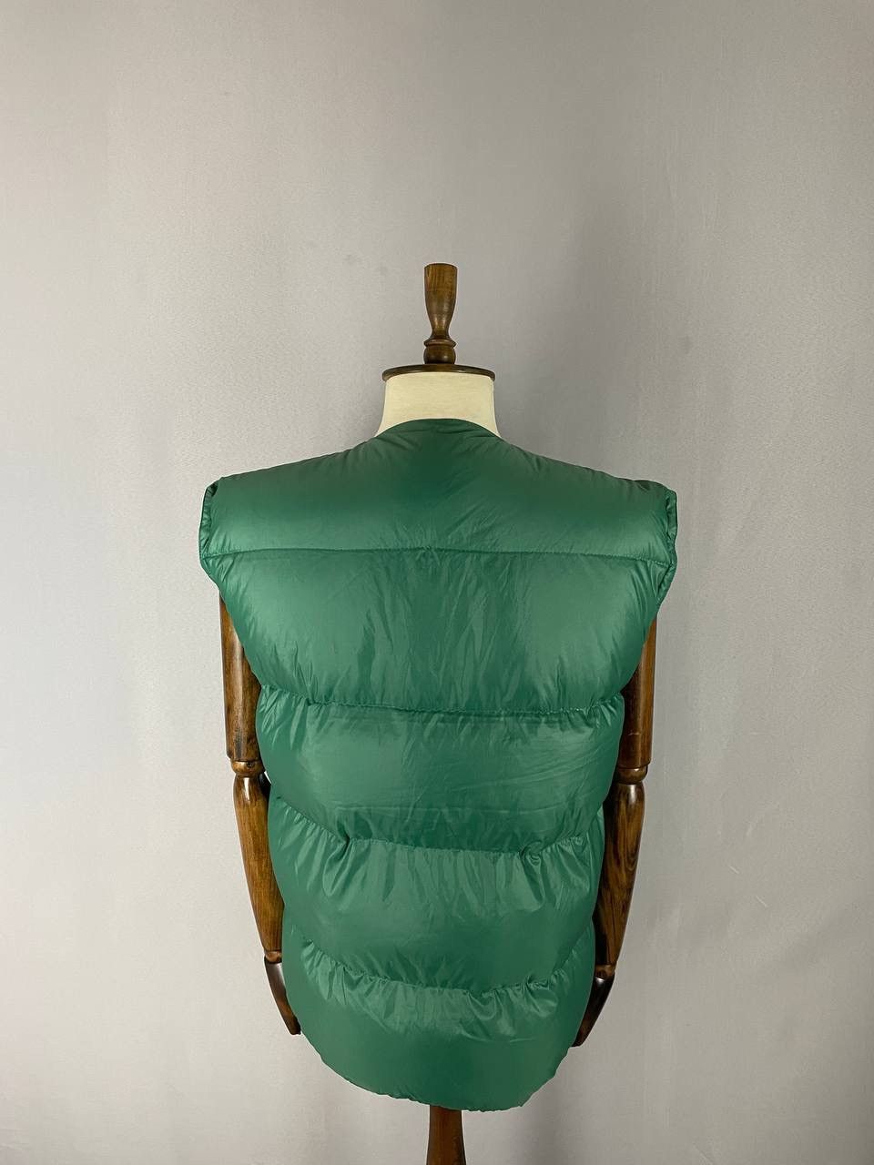 Moncler Moncler Down Vest Jacket Vintage Green 1990s Size US M / EU 48-50 / 2 - 8 Thumbnail