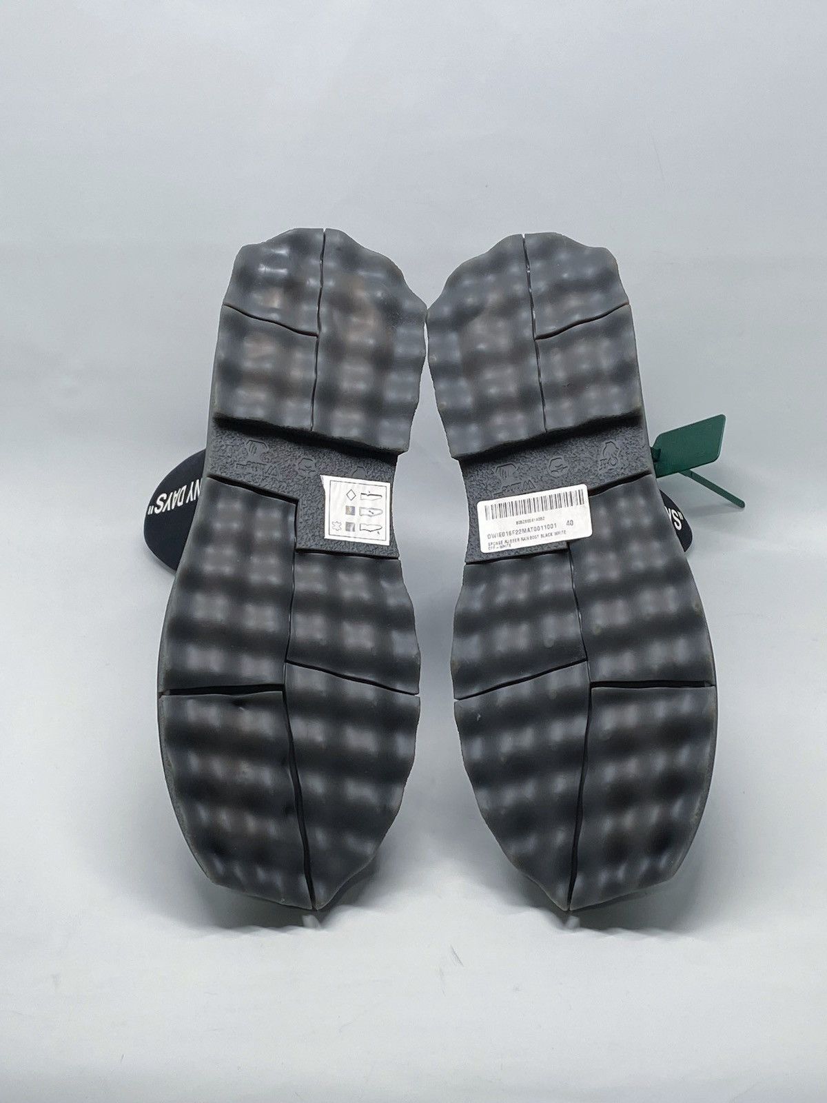 Off-White Off-White Sponge Rubber Rain Boots size 40 Size US 10 / IT 40 - 12 Thumbnail