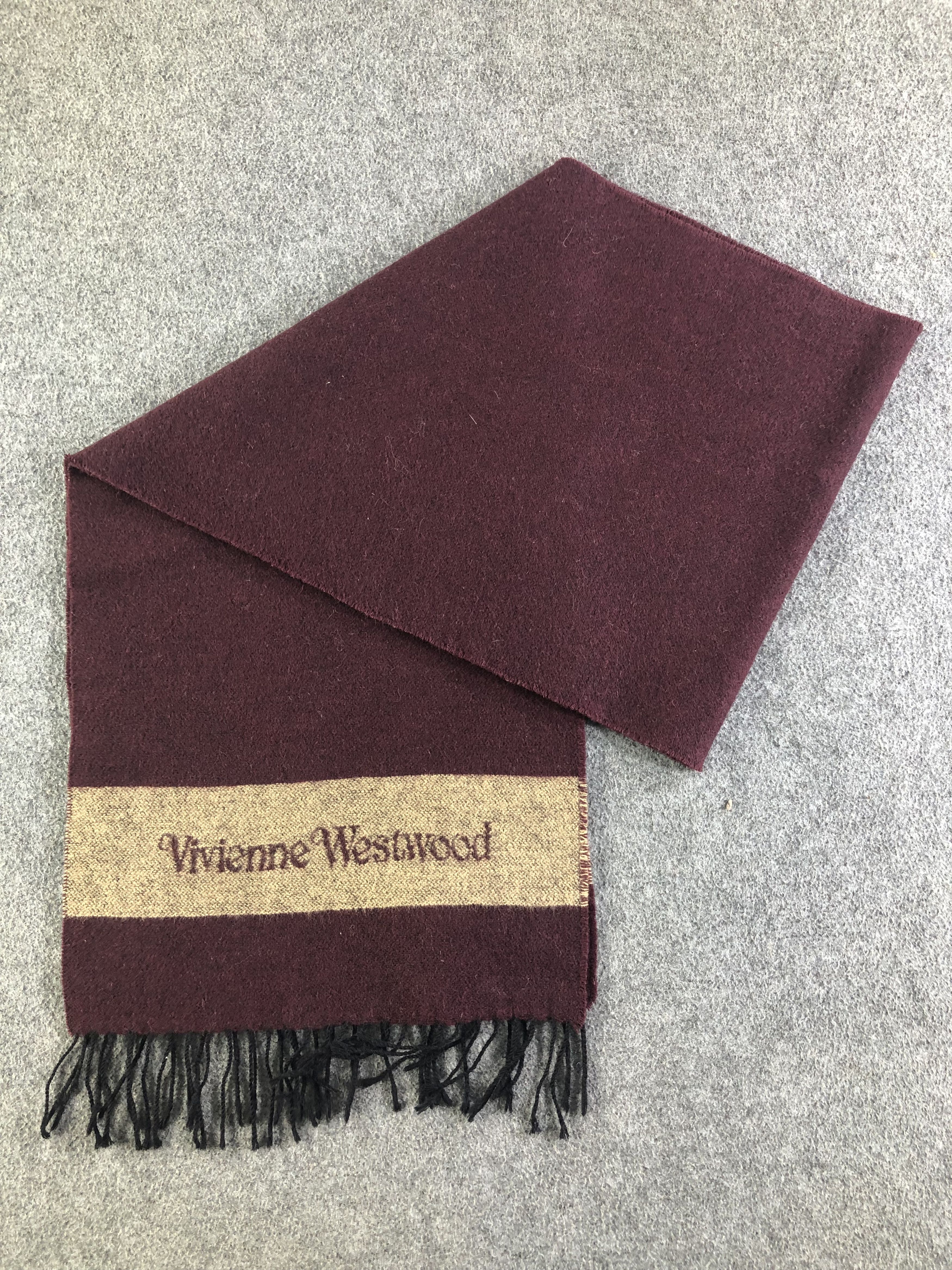 Vivienne Westwood Vivienne Westwood Wool Scarf / Muffler / Neckwear SS1391 Size ONE SIZE - 7 Thumbnail