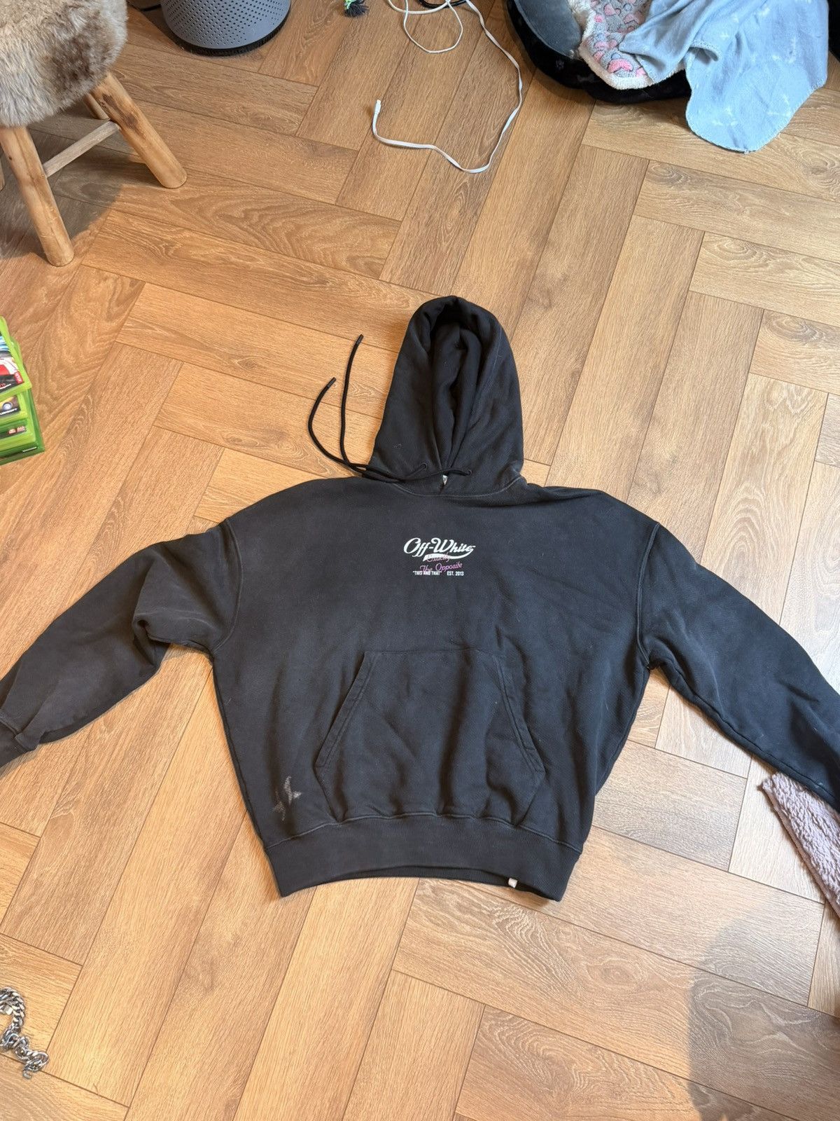 Off-White Off - White Wave Off hoodie Size US XS / EU 42 / 0 - 1 Thumbnail