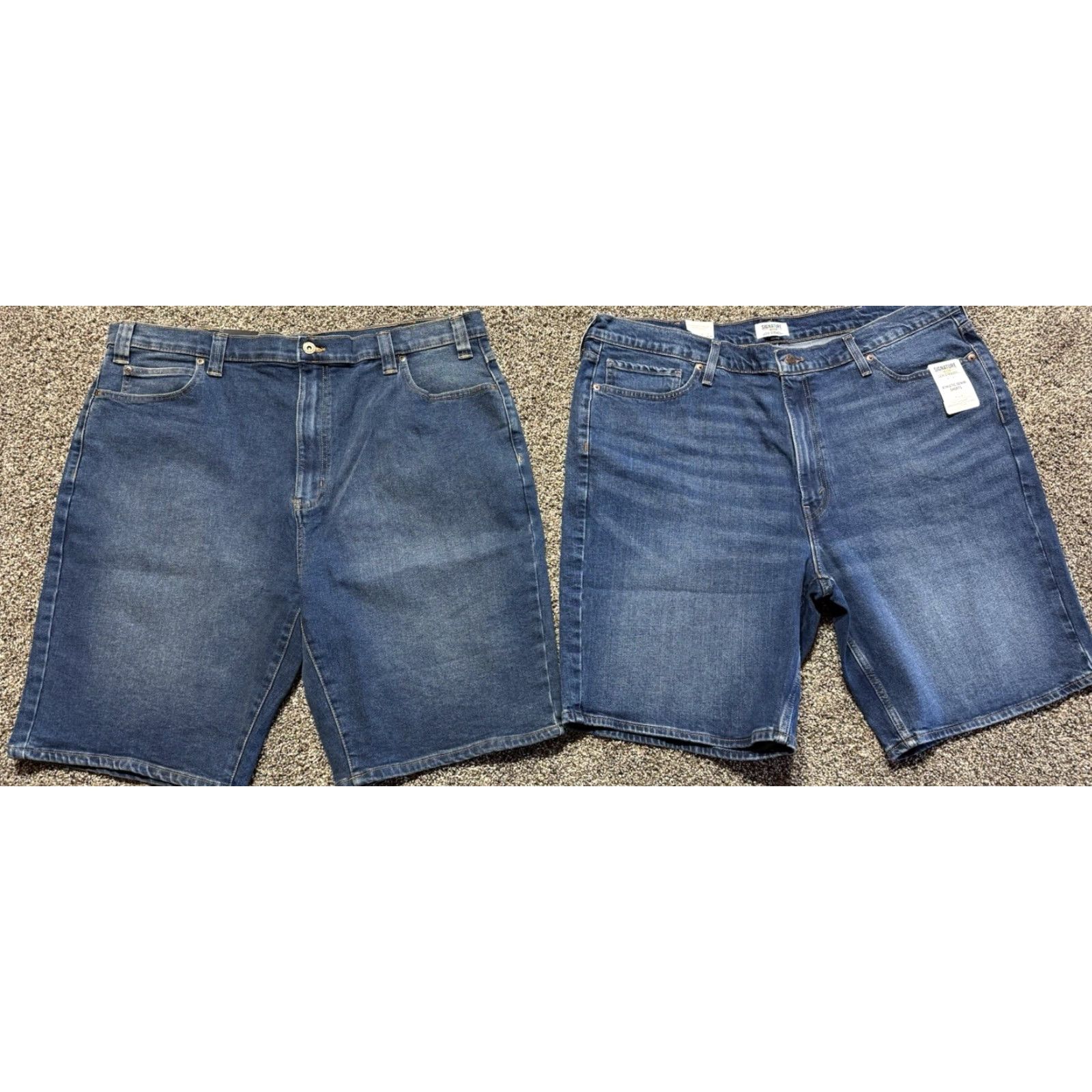 Levi's Levi's Mens Shorts 42 Blue Denim Inseam 11" Lot Of 2 NEW TAGS Chino Regular Relaxed Fit Pants Men Blues Sketch Not Required Size US 42 / EU 58 - 4 Thumbnail
