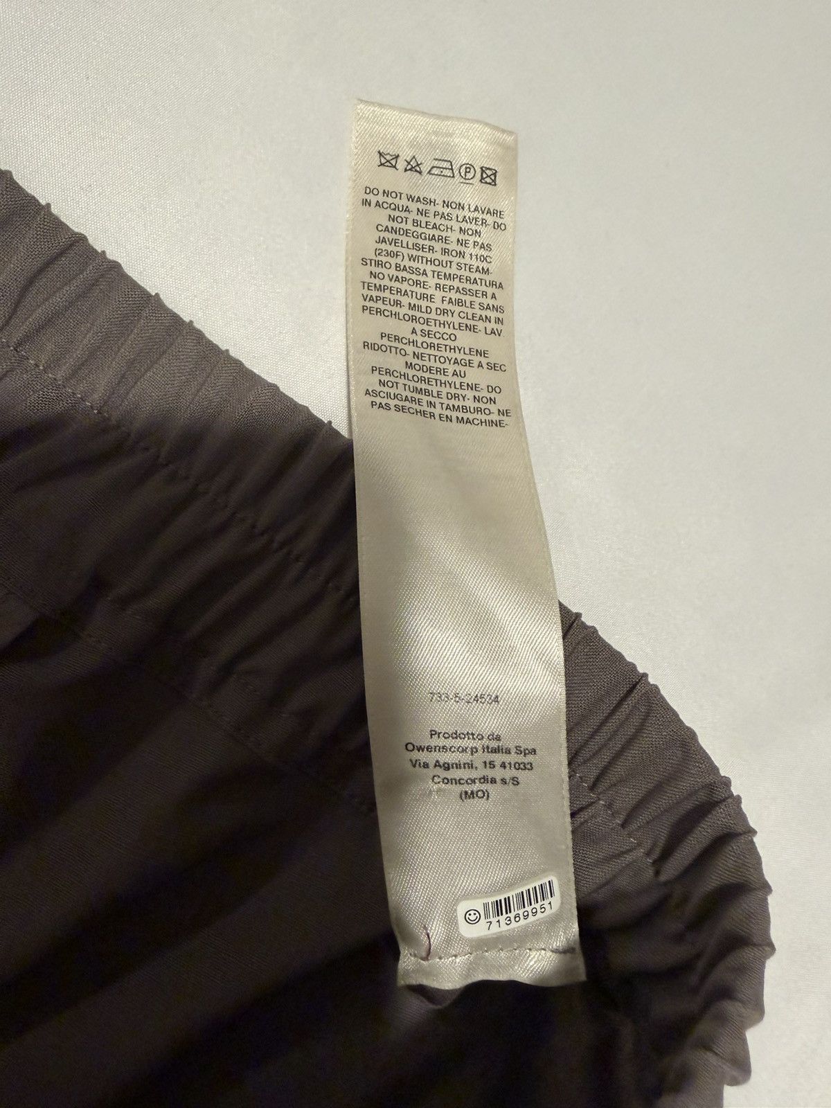 Rick Owens Rick Owens mens 2024 wool pants 52/36. $1290 Size US 36 / EU 52 - 5 Thumbnail