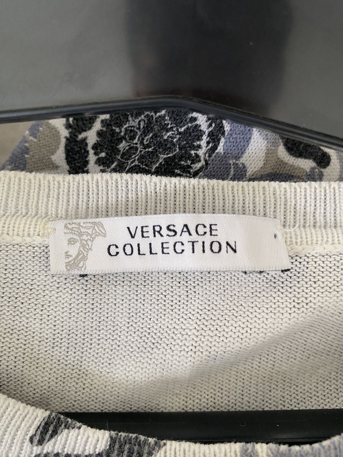Versace Versace Collection Sweater Jumper L Knit archive y2k multi Size US L / EU 52-54 / 3 - 2 Thumbnail