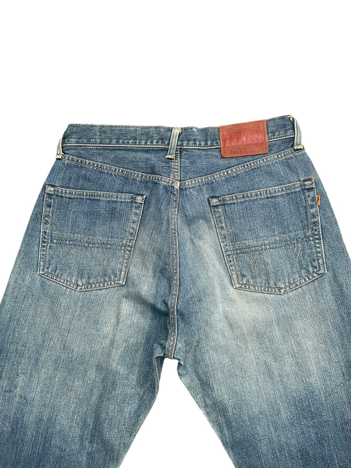 Edwin Vintage 90’s Edwin 505X Selvedge Jeans Size US 31 - 11 Thumbnail