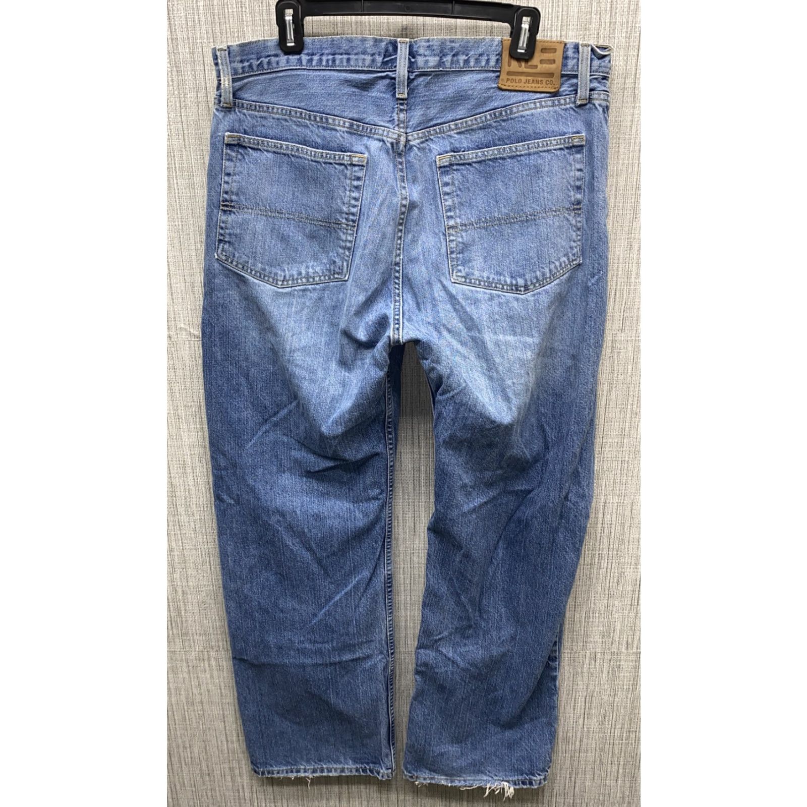 Polo Ralph Lauren Polo Ralph Lauren Mens Blue Denim Jeans Size 36 x 32 Zip Fly Regular Fit Size US M / EU 48-50 / 2 - 4 Thumbnail