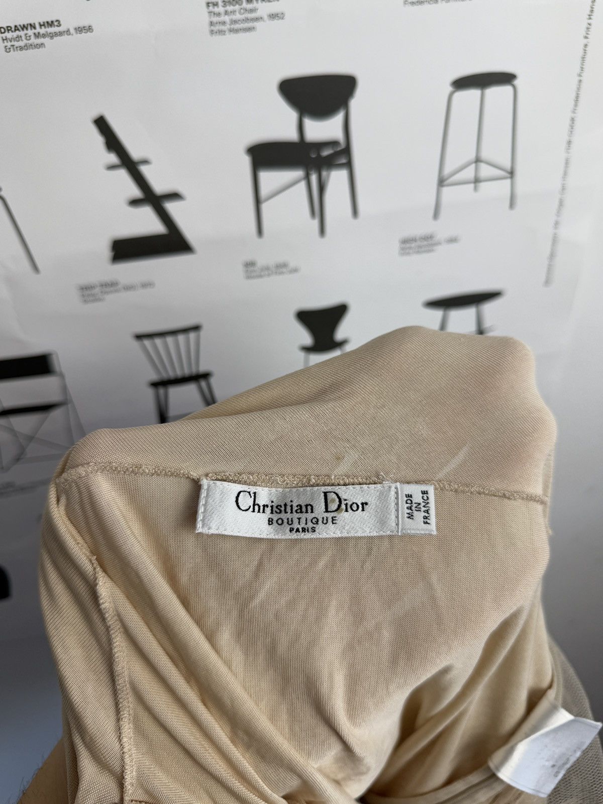 Dior × John Galliano Vintage S/S 2007 Christian Dior by John Galliano silk top S Size S / US 4 / IT 40 - 6 Thumbnail