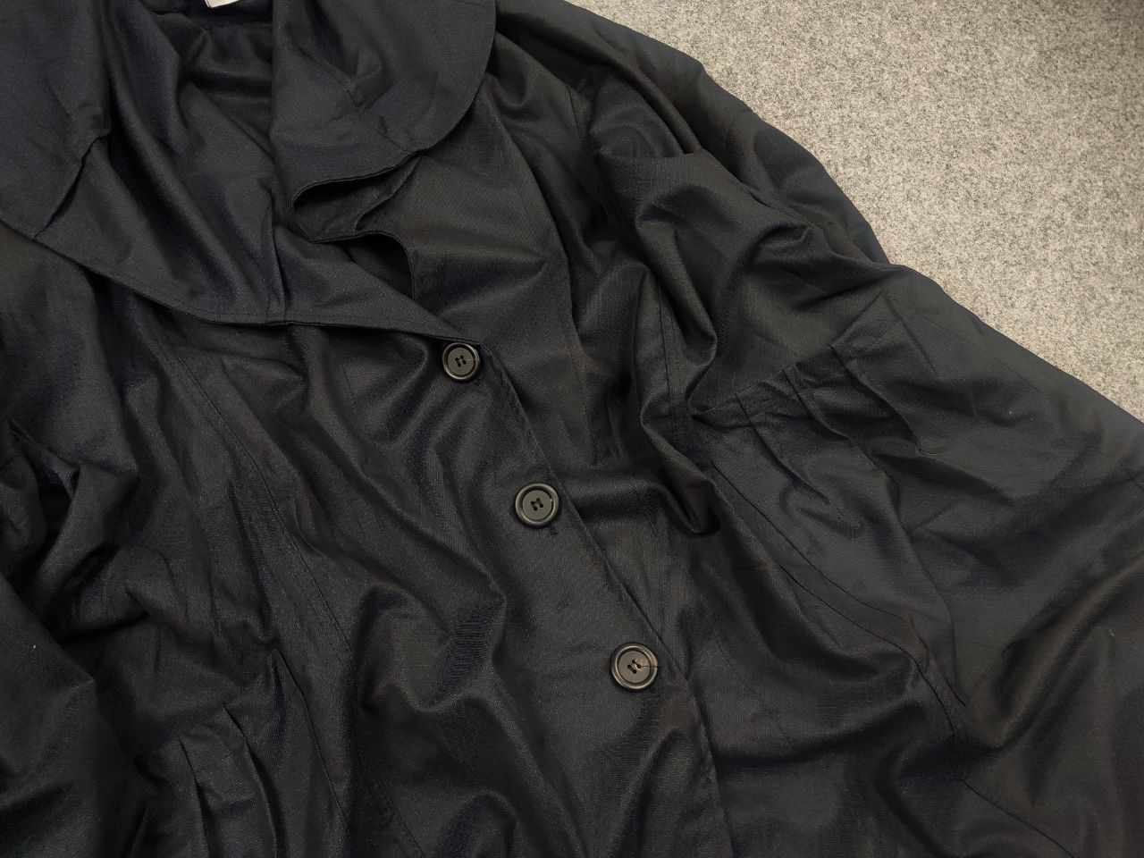 Vintage La Bass Germany Design Wool Blend Navy Oversized ligh Jacket Size XL / US 12-14 / IT 48-50 - 7 Thumbnail