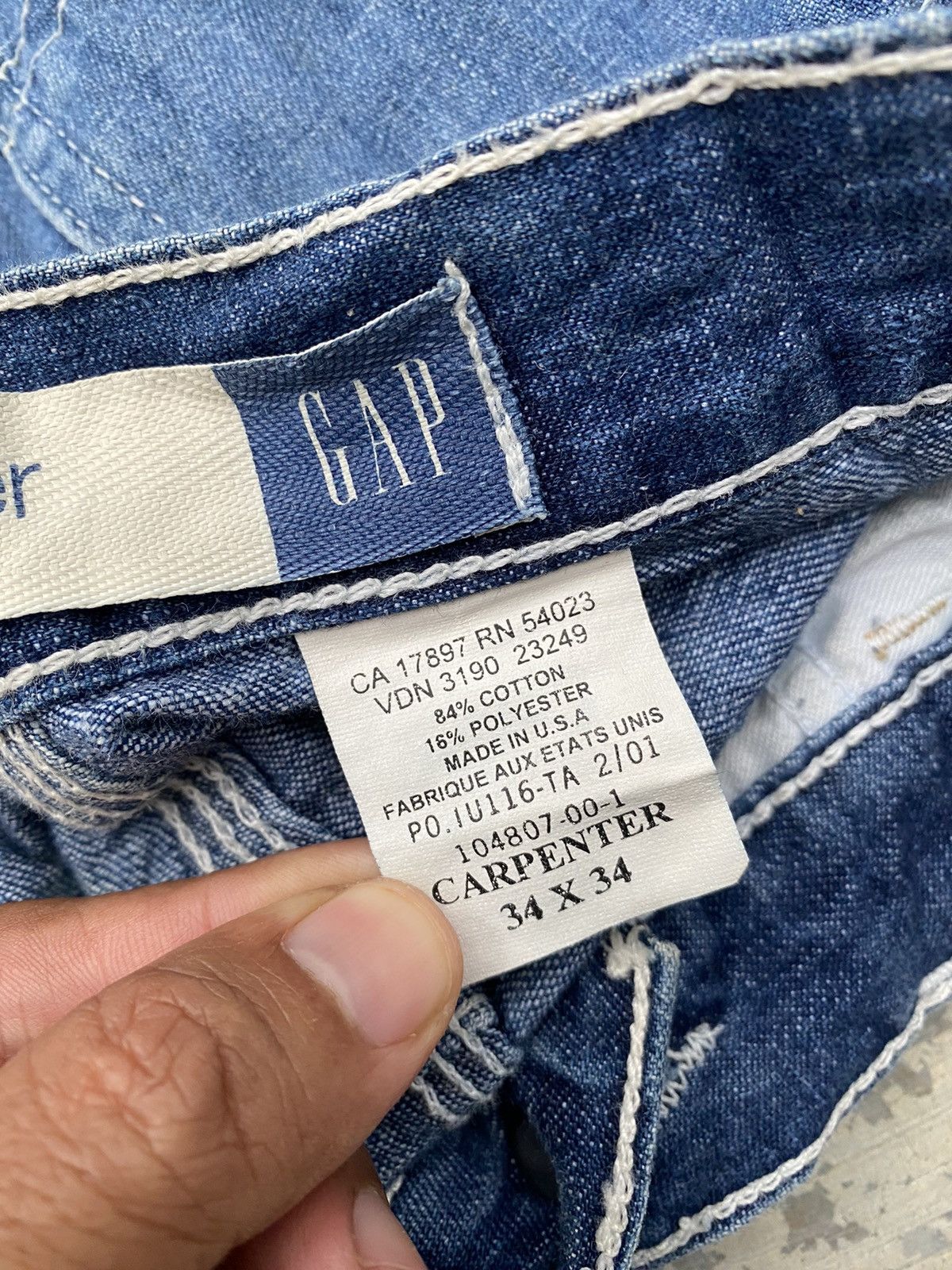 Gap Gap carpenter baggy pants Size US 34 / EU 50 - 11 Thumbnail