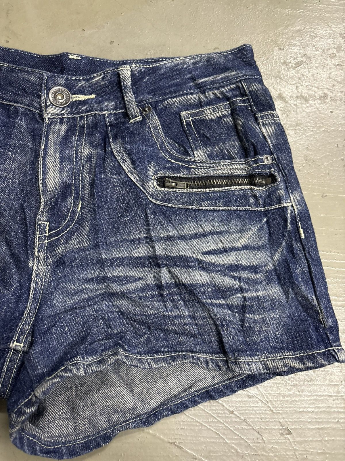 If Six Was Nine RNA H Naoto Acid Wash Japanese brand Denim shorts Size 30" / US 8 / IT 44 - 2 Thumbnail