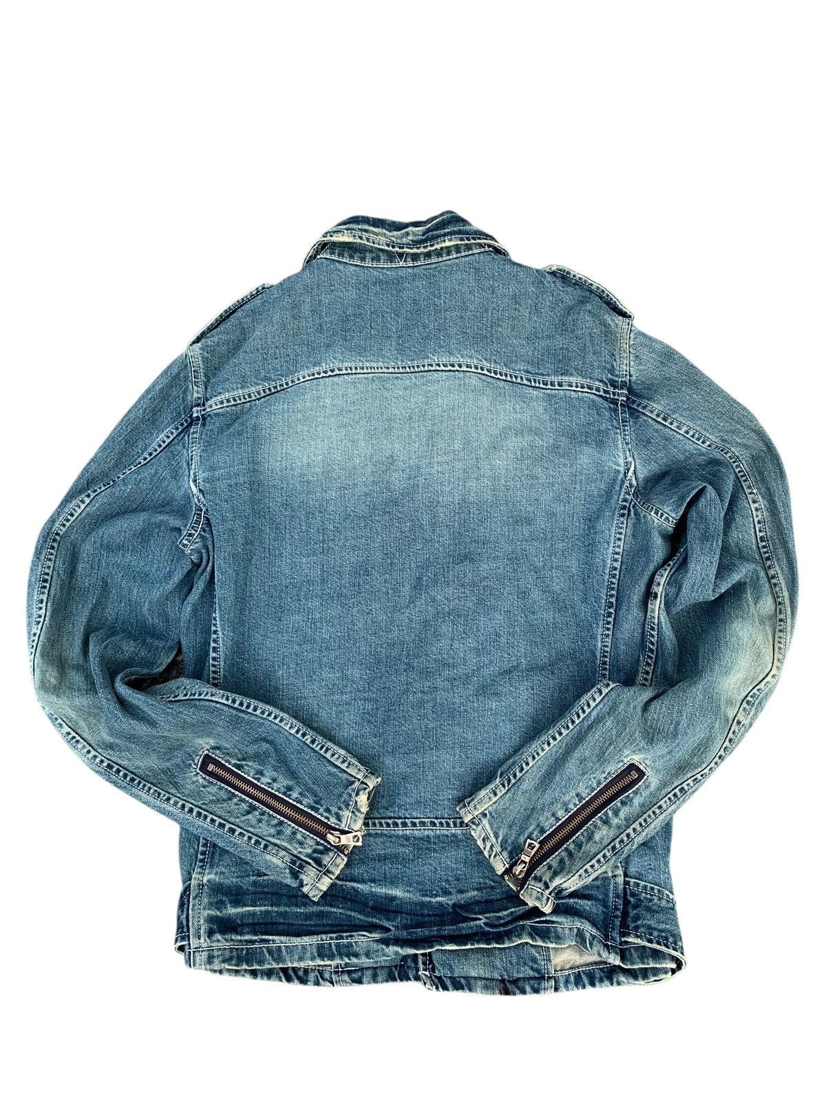 SHIPS VINTAGE SHIPS JET BLUE JAPANESE DENIM JACKET Size US L / EU 52-54 / 3 - 3 Thumbnail