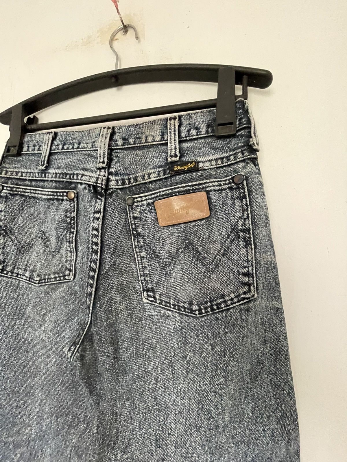 Vintage VINTAGE WRANGLER 90s ACID WASH MADE IN USA Size US 29 - 6 Thumbnail
