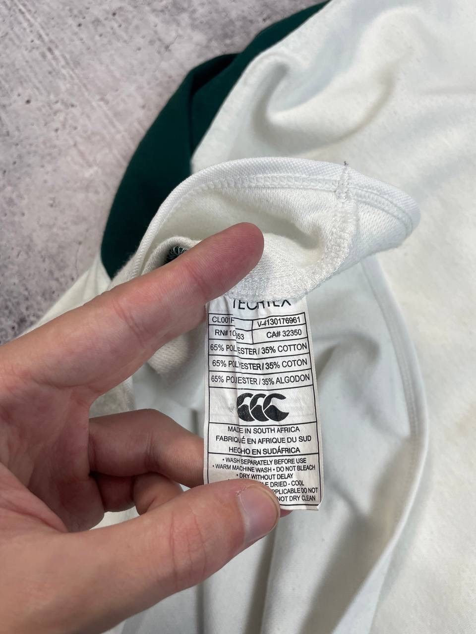 Canterbury of New Zealand Vintage Canterbury South Africa Rugby Jersey T-Shirt Y2K Size US M / EU 48-50 / 2 - 9 Thumbnail