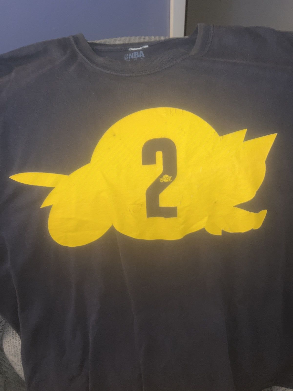 NBA NBA Cleveland Cavaliers #2 Kyrie Irving Tee Size US XXL / EU 58 / 5 - 2 Thumbnail