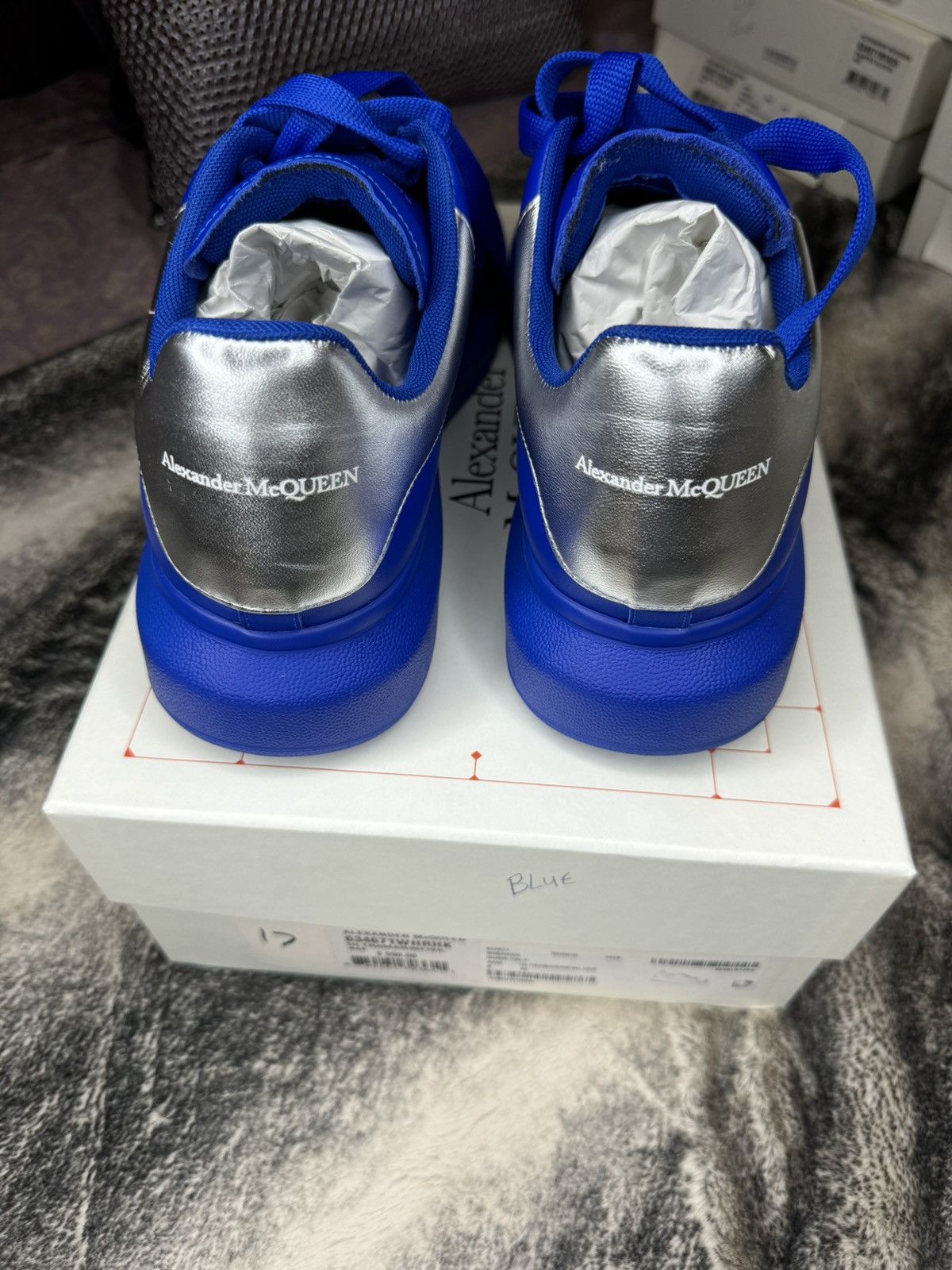Alexander McQueen Alexander McQueen River Calf Sneakers Size US 11 / EU 44 - 12 Thumbnail