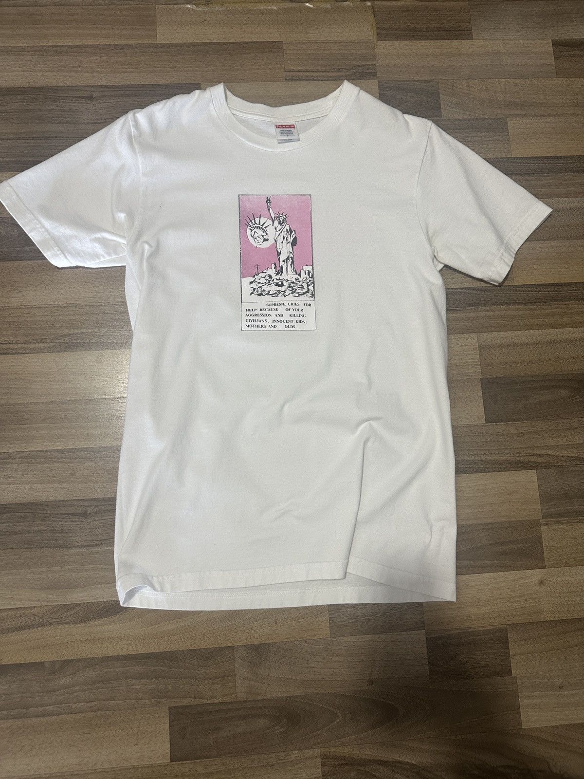 Supreme Supreme tee Size US S / EU 44-46 / 1 - 1 Thumbnail