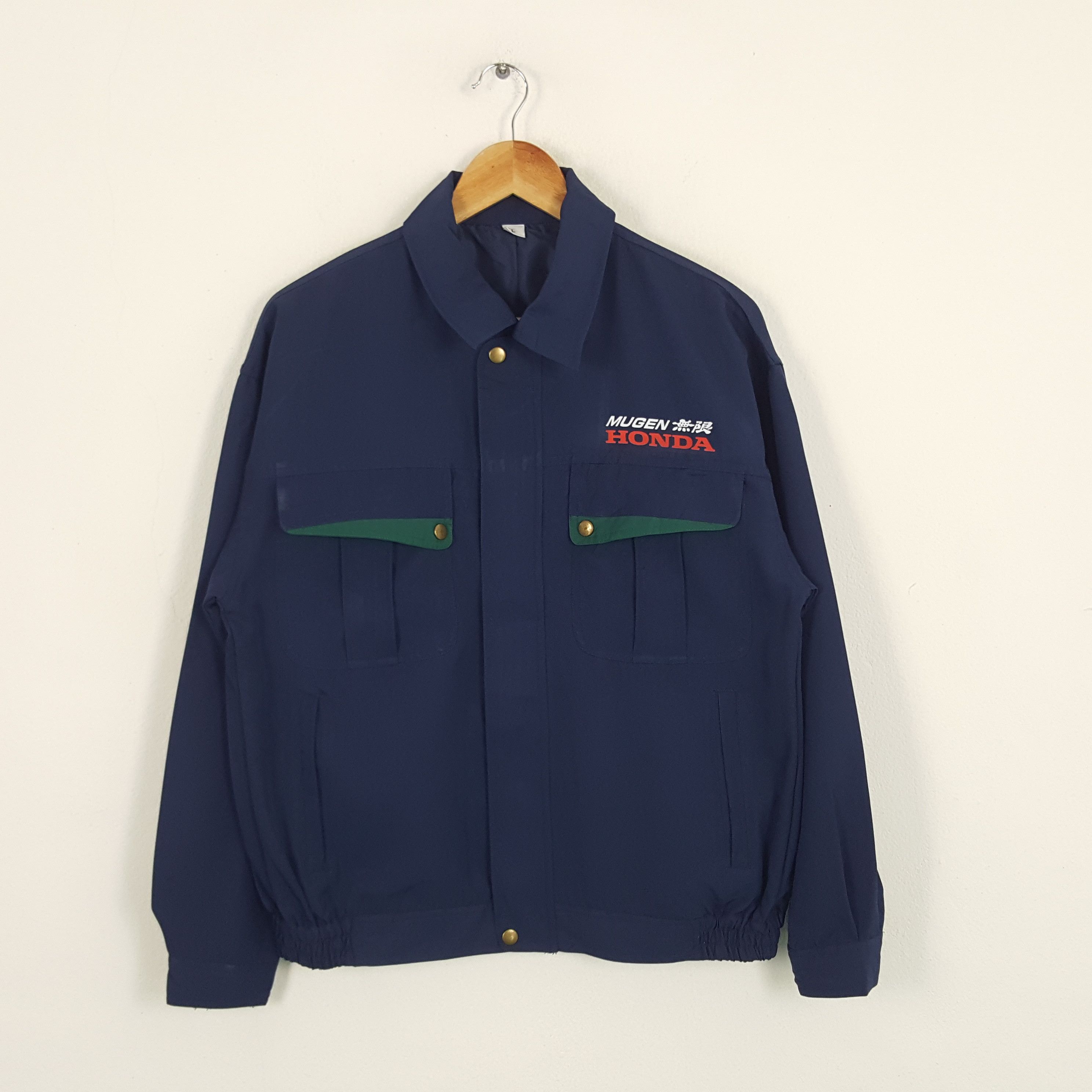 Honda × Vintage Vintage Mugen Honda Japanese Racing Team Custom Art Jacket Size US M / EU 48-50 / 2 - 3 Thumbnail