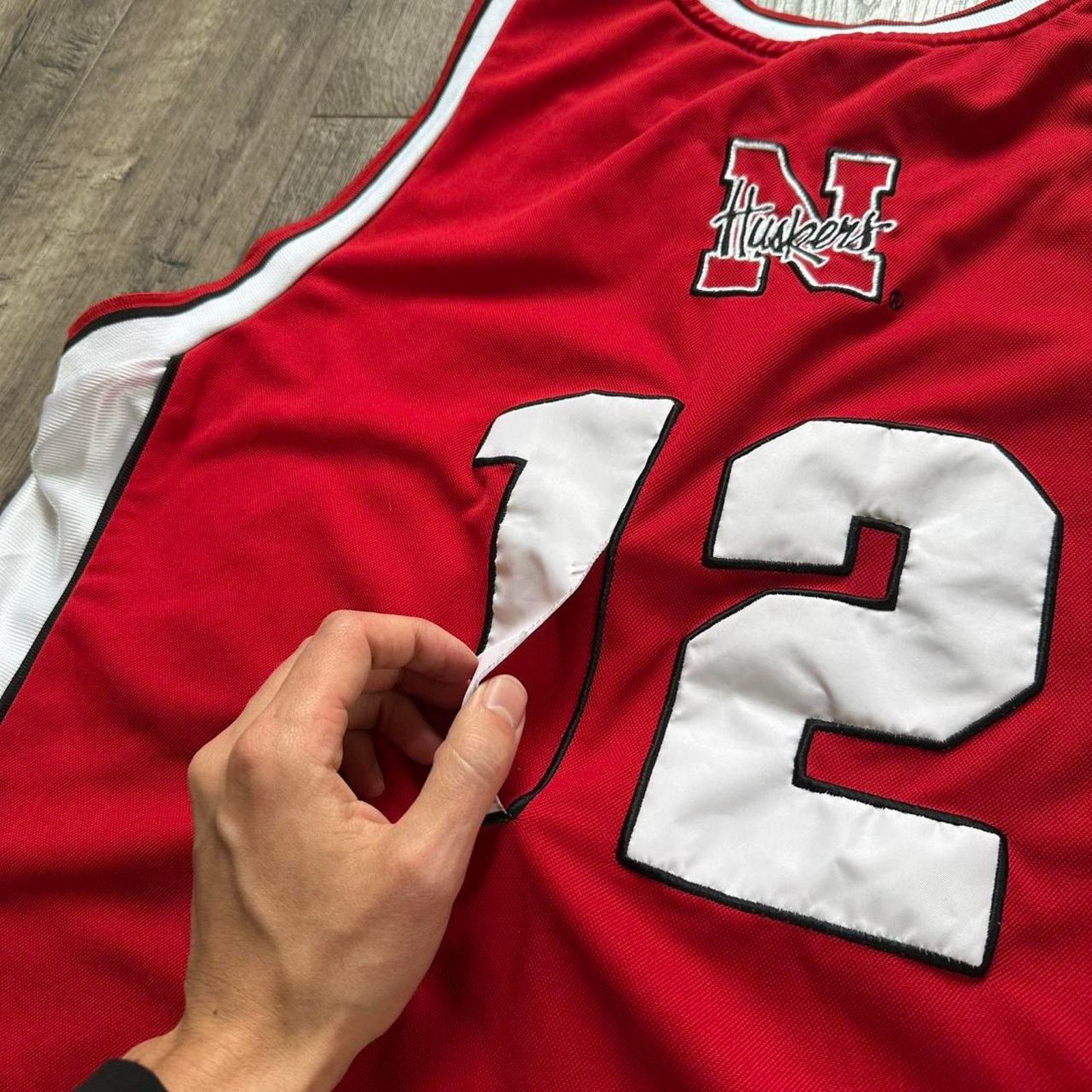 NCAA × Vintage Vintage Y2K Nebraska Huskers NCAA College Basketball Jersey Size US XXL / EU 58 / 5 - 5 Thumbnail