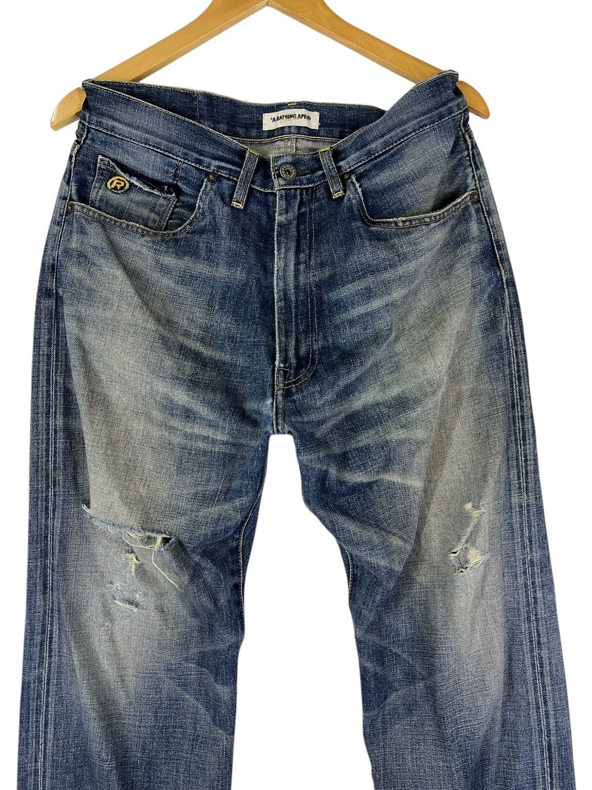 Bape Nigo Era A Bathing Ape Classic Bape Star jeans Size US 34 / EU 50 - 4 Thumbnail