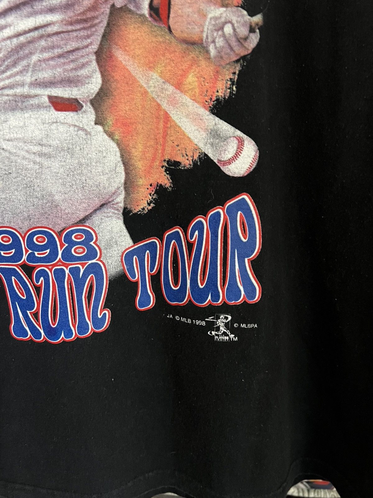 MLB 1998 Mark McWire Home Run Tour Tee St Louis Cardinals Size US XL / EU 56 / 4 - 4 Thumbnail