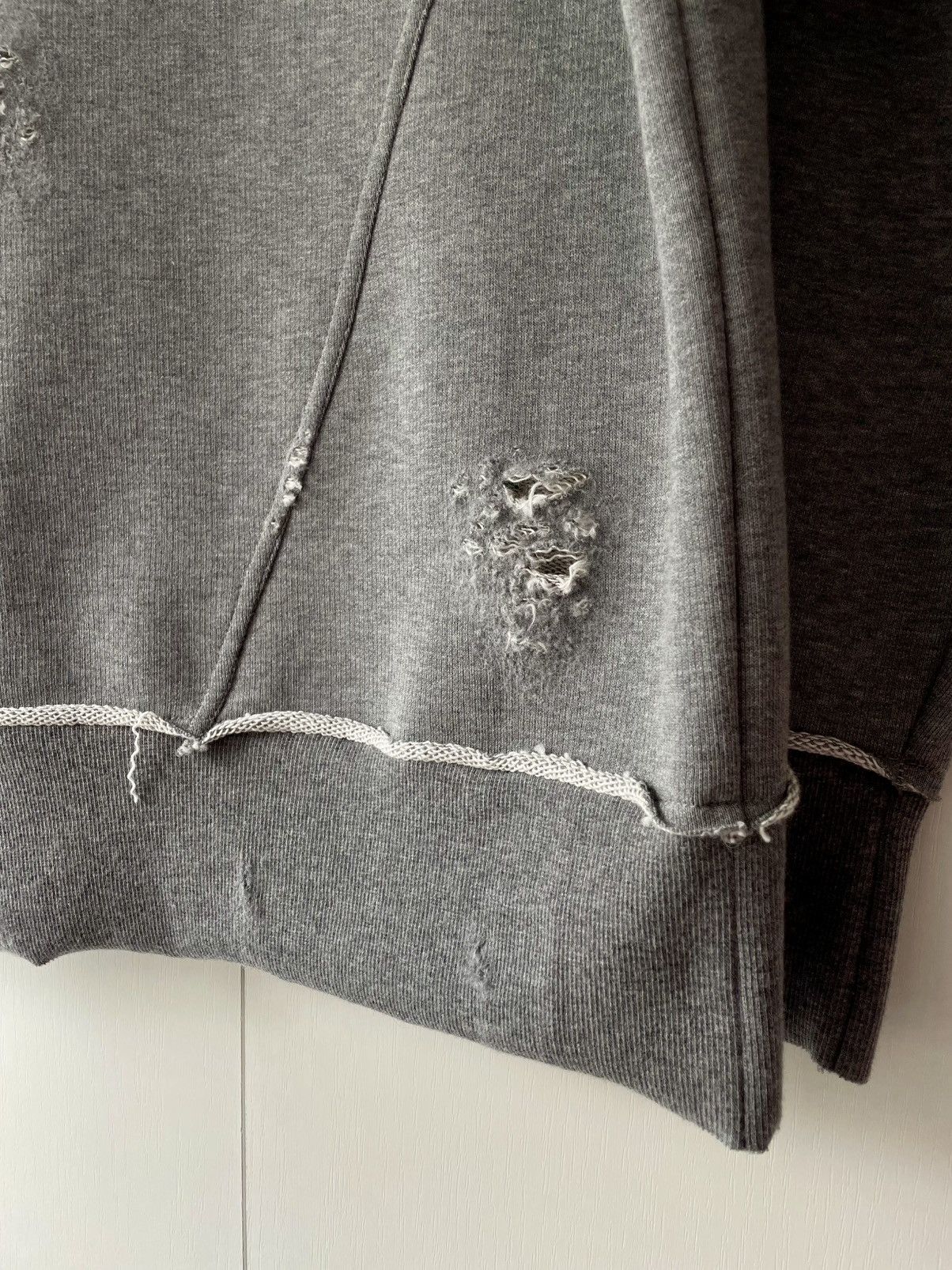 Marc Point Venezia Marc Point/SSSR Venezia Distressed Patch Asymmetrical Hoodie Size US M / EU 48-50 / 2 - 7 Thumbnail