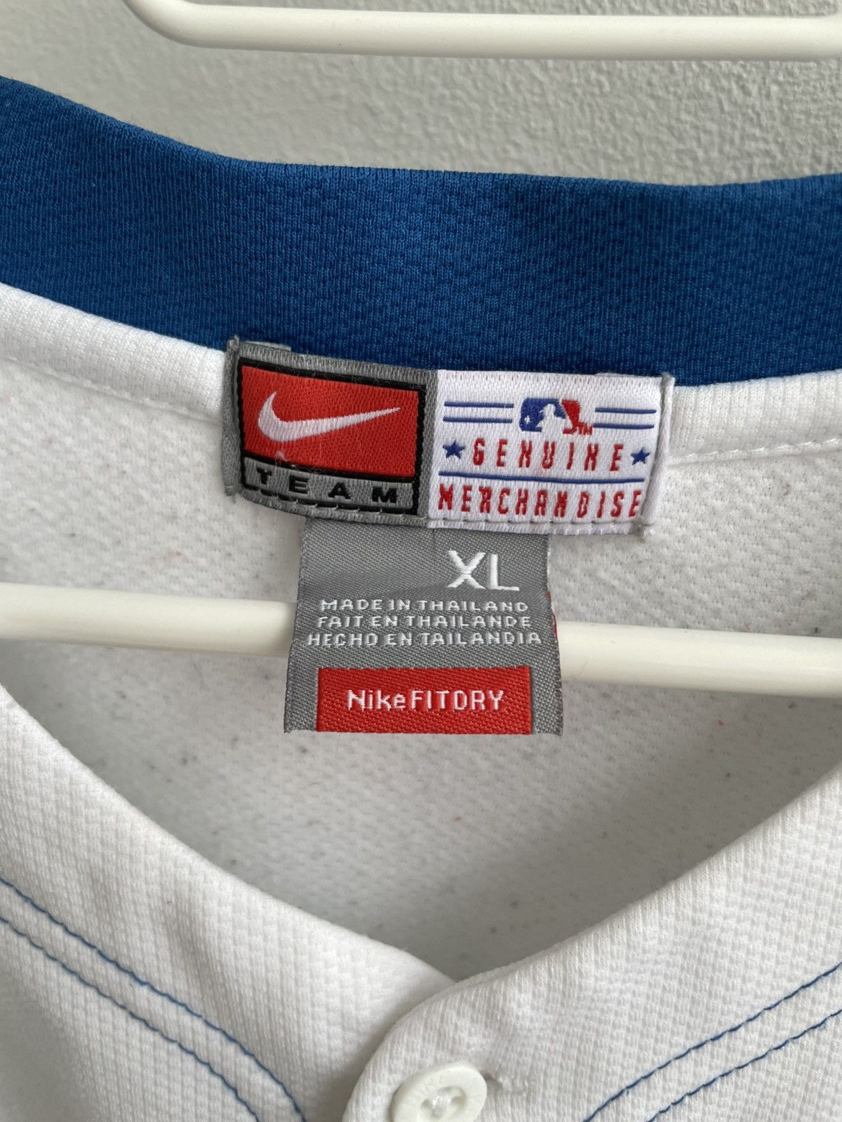 Nike Vintage Chicago Cubs Nike Jersey Shirt 90s 00s Baseball MLB Size US XL / EU 56 / 4 - 14 Thumbnail