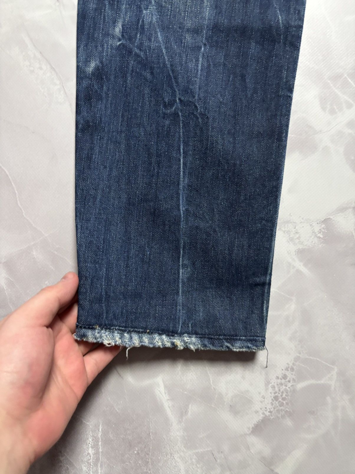 Diesel Diesel VIKER Jeans 008SV Straight Vintage Wash Blue 34x32 Size US 34 / EU 50 - 11 Thumbnail