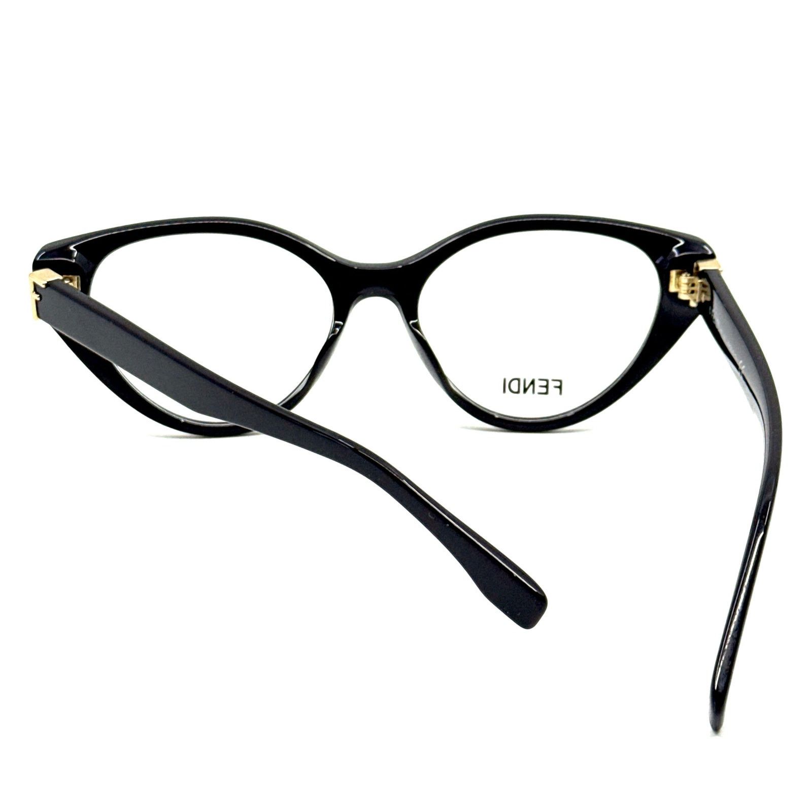 Fendi New, FENDI Eyeglasses FE50020I 001 Authentic Size ONE SIZE - 10 Thumbnail