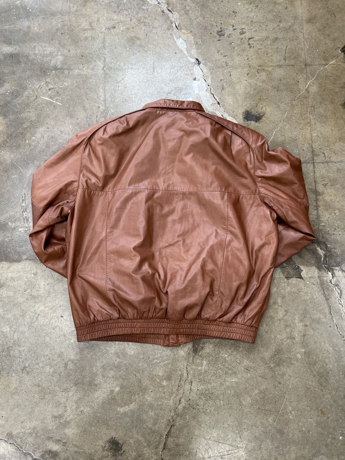 Vintage Vintage Summit Leather Zip Up Jacket XL Size US XL / EU 56 / 4 - 5 Thumbnail