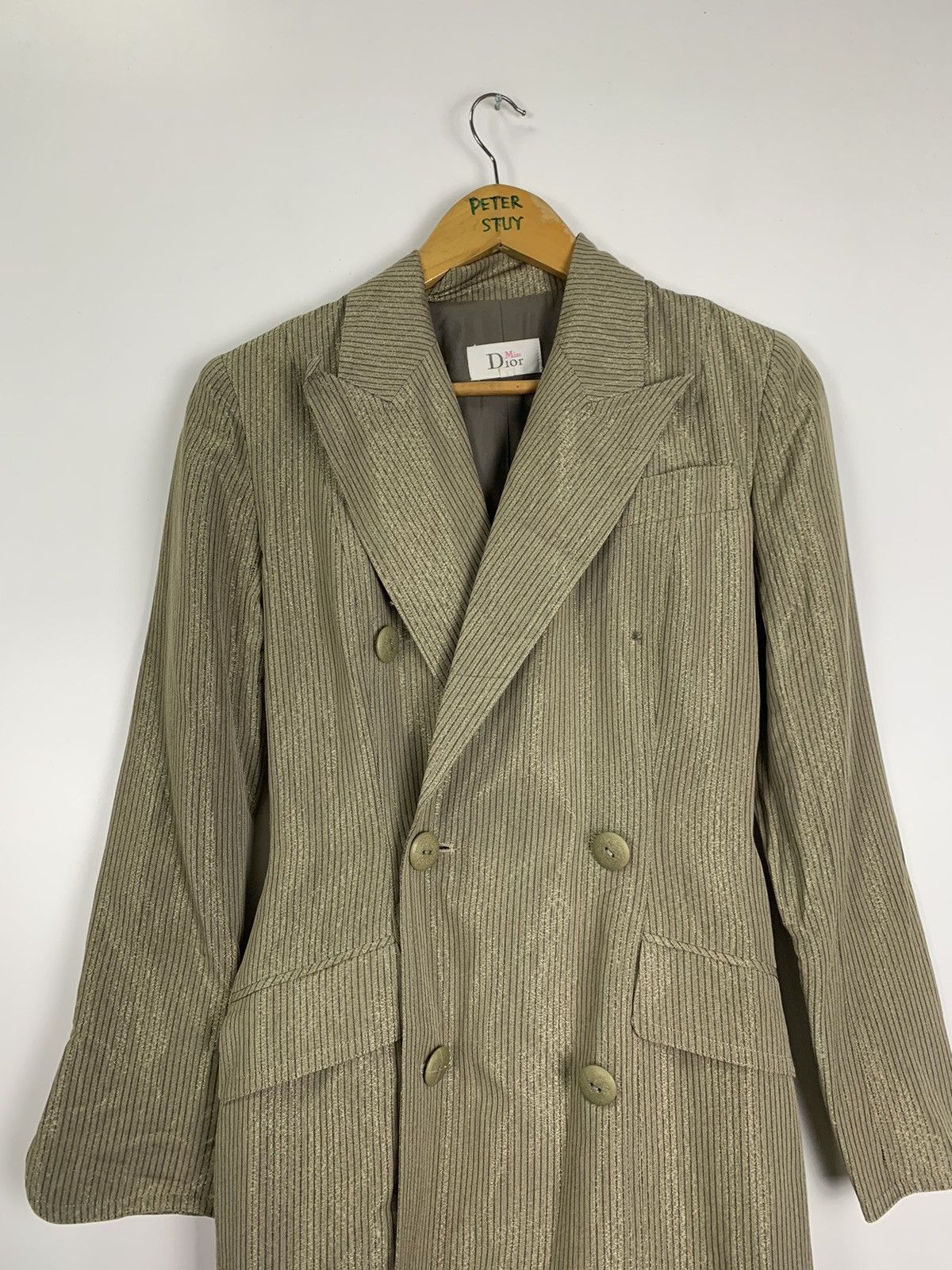 Christian Dior Monsieur × Vintage Vintage Miss Dior long jacket Size US S / EU 44-46 / 1 - 2 Thumbnail