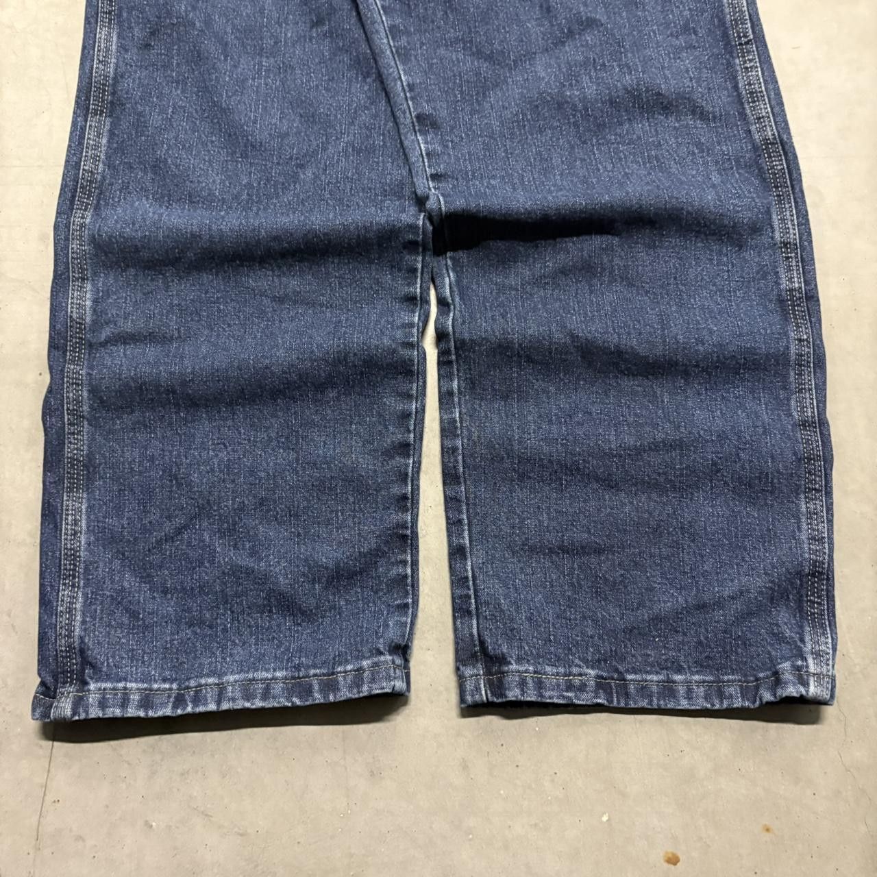 Vintage Crazy Vintage Y2K/2000s Baggy Carpenter Workwear Style Dark Wash Denim Jeans! Size US 38 / EU 54 - 5 Thumbnail