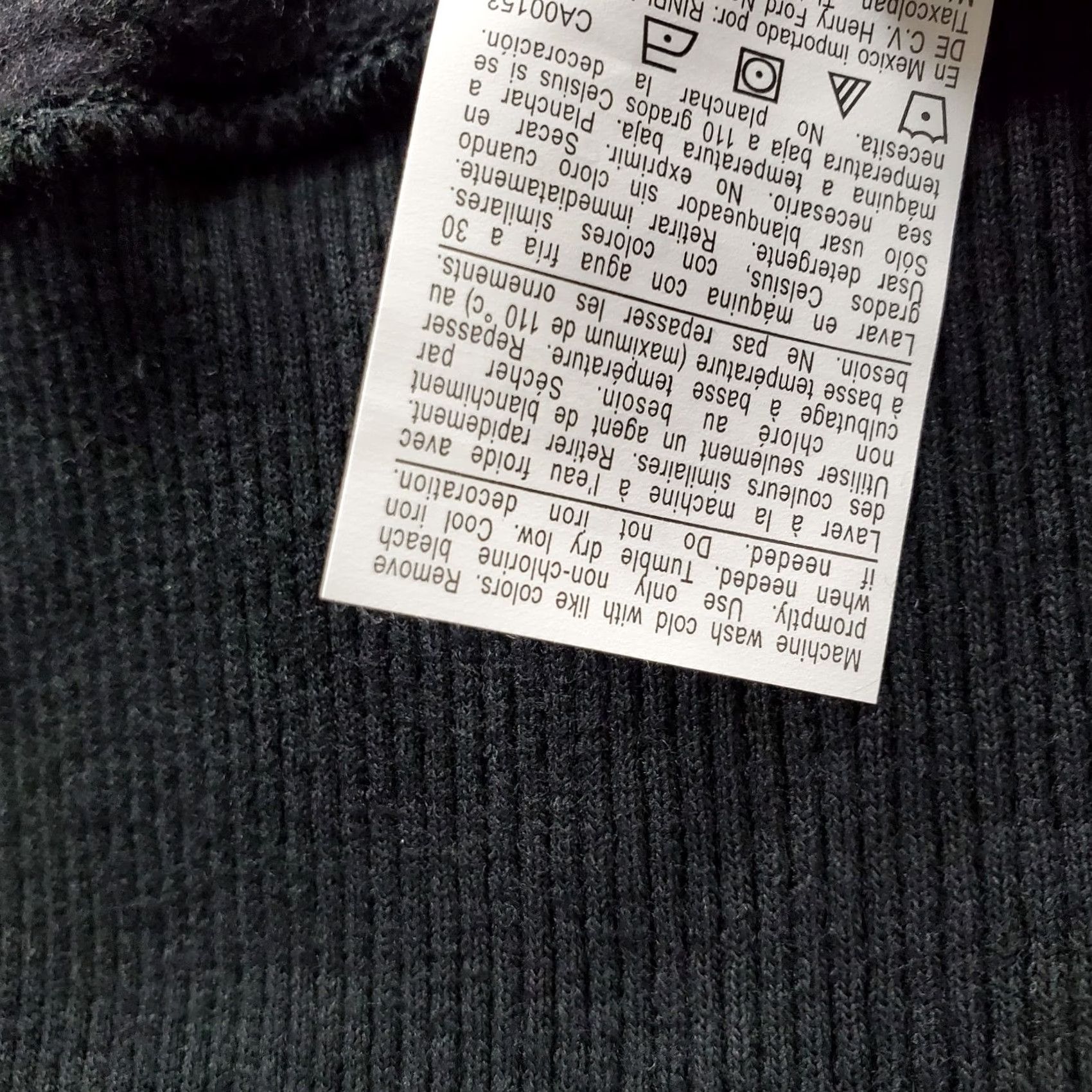 Champion Champion Sweatshirt Mens 2XL Black Pullover Raglan Sleeve Crew Neck Casual Outdoor Warm Size US XXL / EU 58 / 5 - 8 Thumbnail