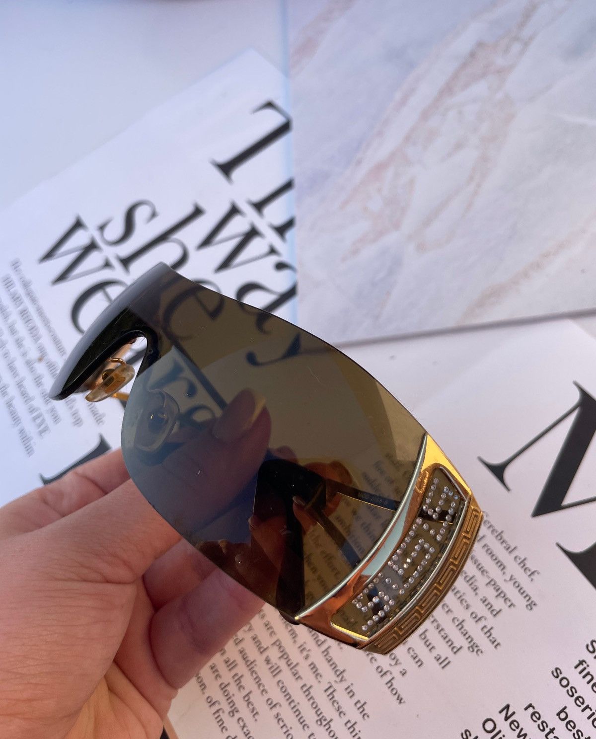 Versace Versace vintage sunglasses mod. 2058-B Size ONE SIZE - 19 Thumbnail