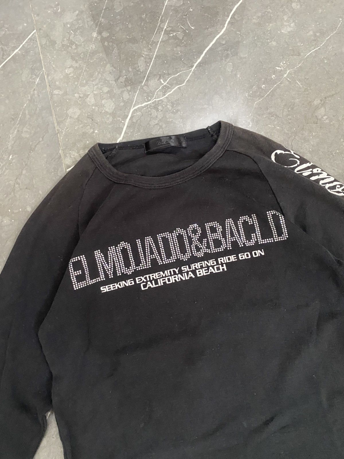 Hedi Slimane Bless japanese raglan black shirt glitter hedi boys Size US S / EU 44-46 / 1 - 2 Thumbnail